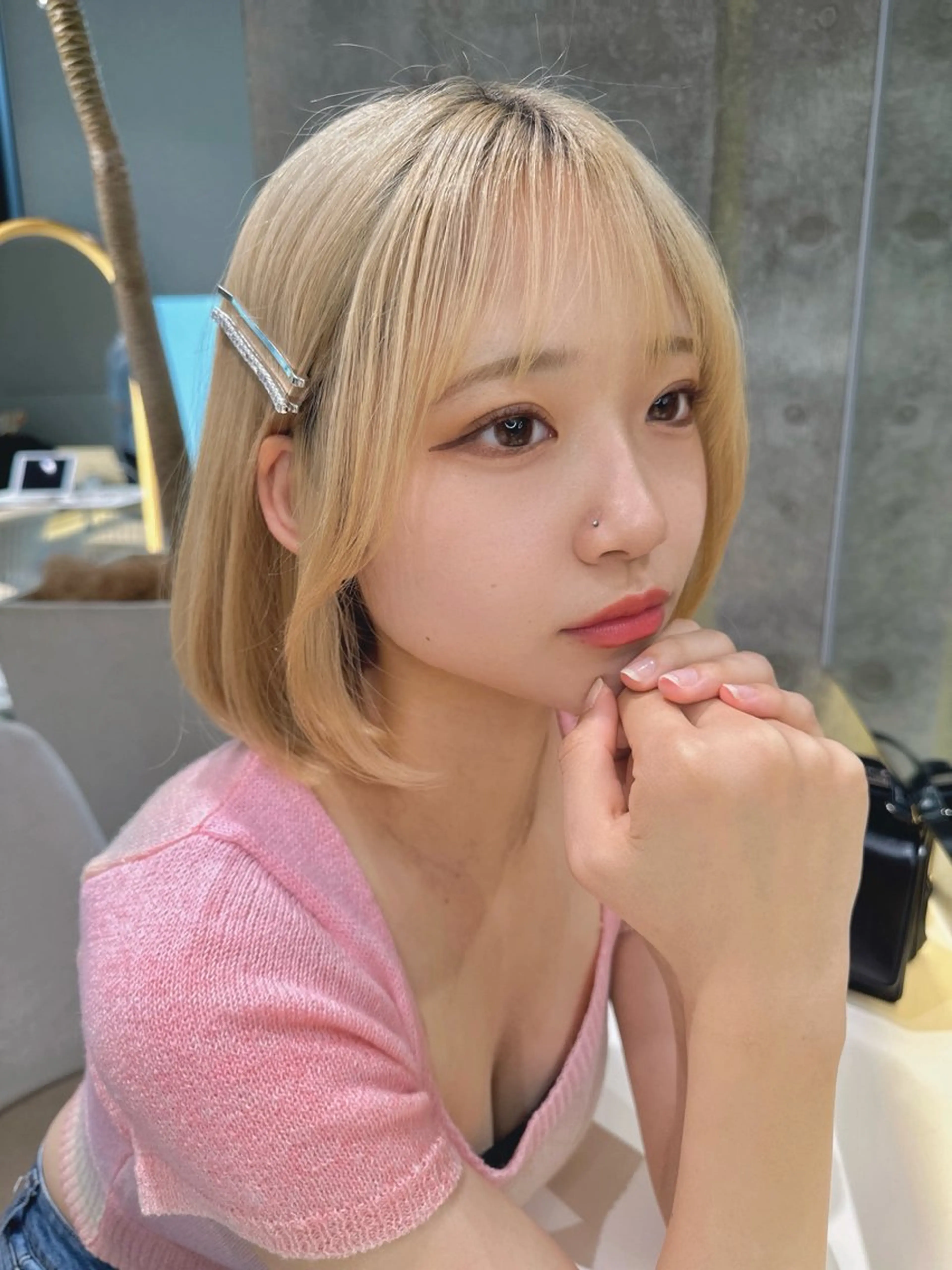 ミディアム カラー ダブルカラー COALL nex the salon所属・Riria✨ レイヤーカットのヘアスタイル