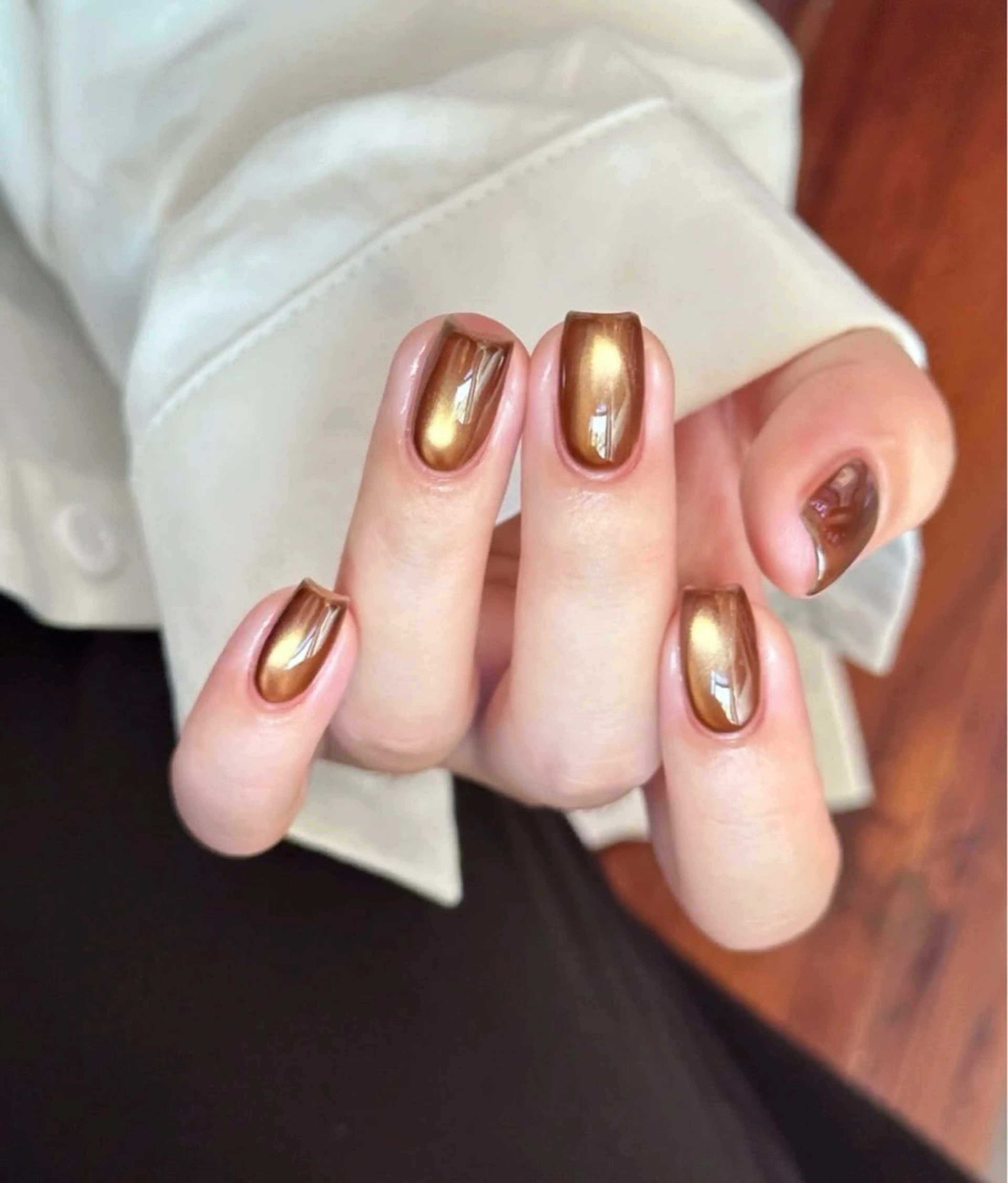 ショート ハンドネイル Bibi beauty spa Osaka所属・Chann Channのネイルデザイン