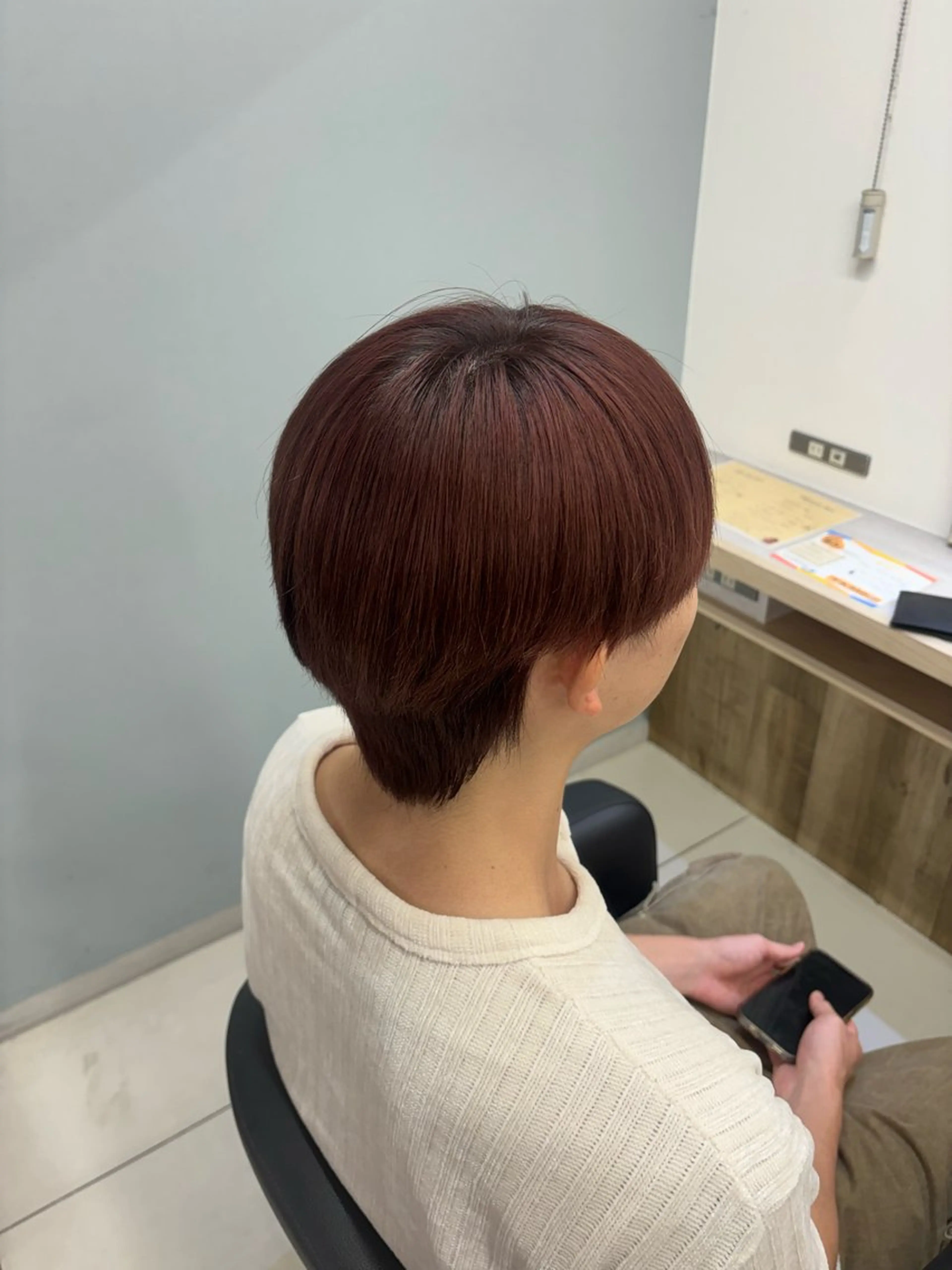 カラー メンズ EARTH八幡西所属・梶山 愛夢のヘアスタイル
