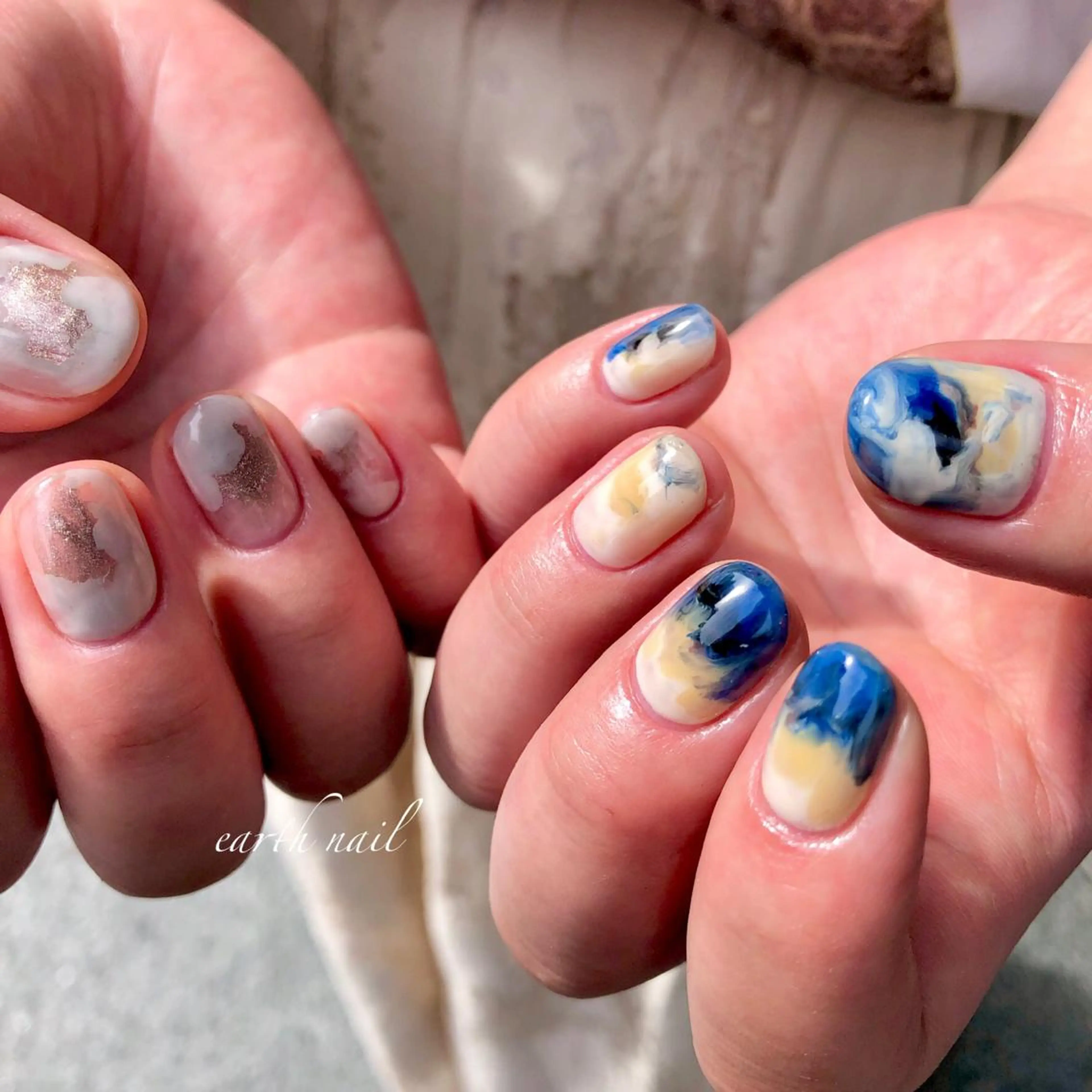 ネイル ハンドネイル 🧁🥕 asukaのネイルデザイン