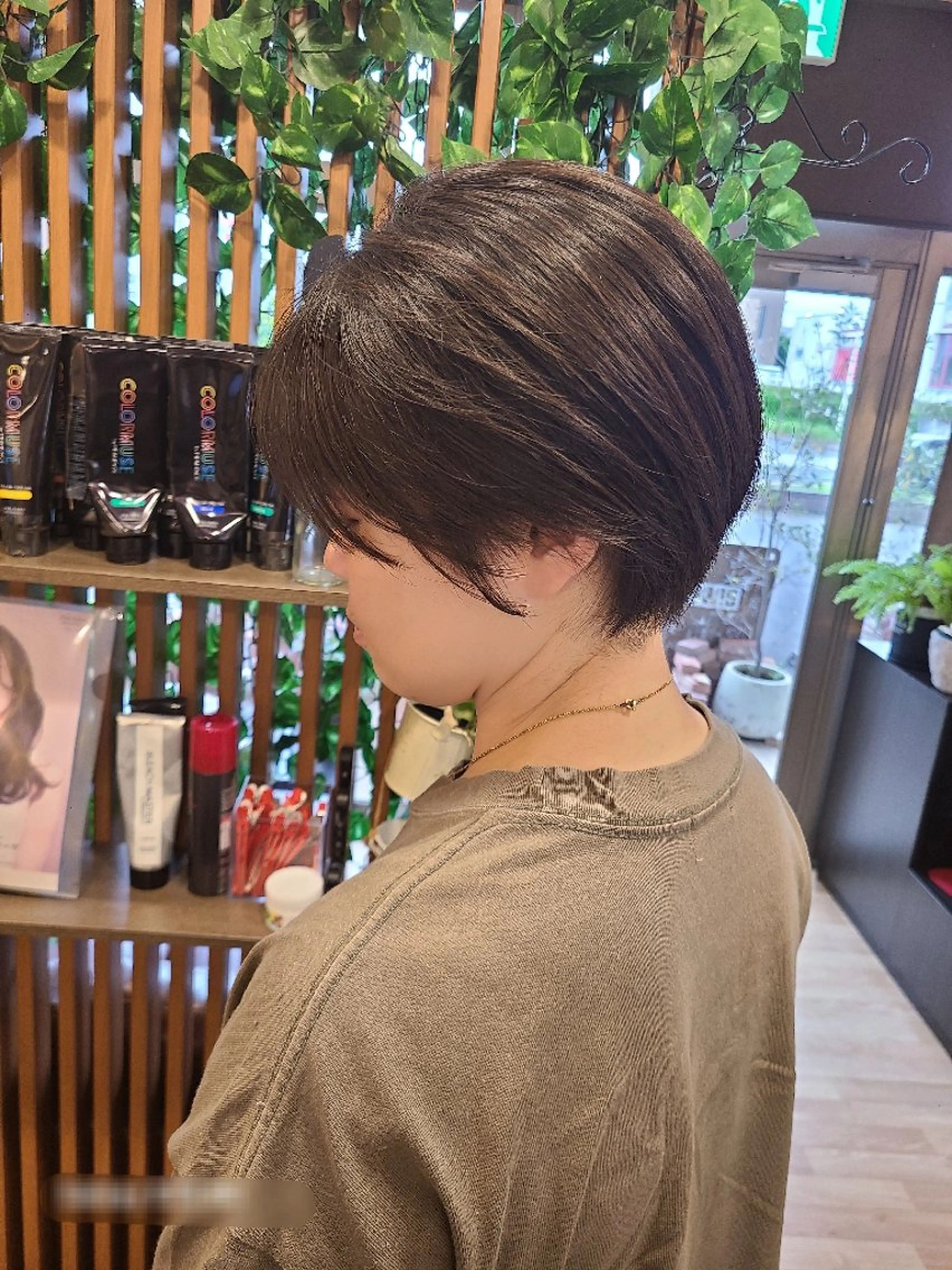 ショート シ マのヘアスタイル