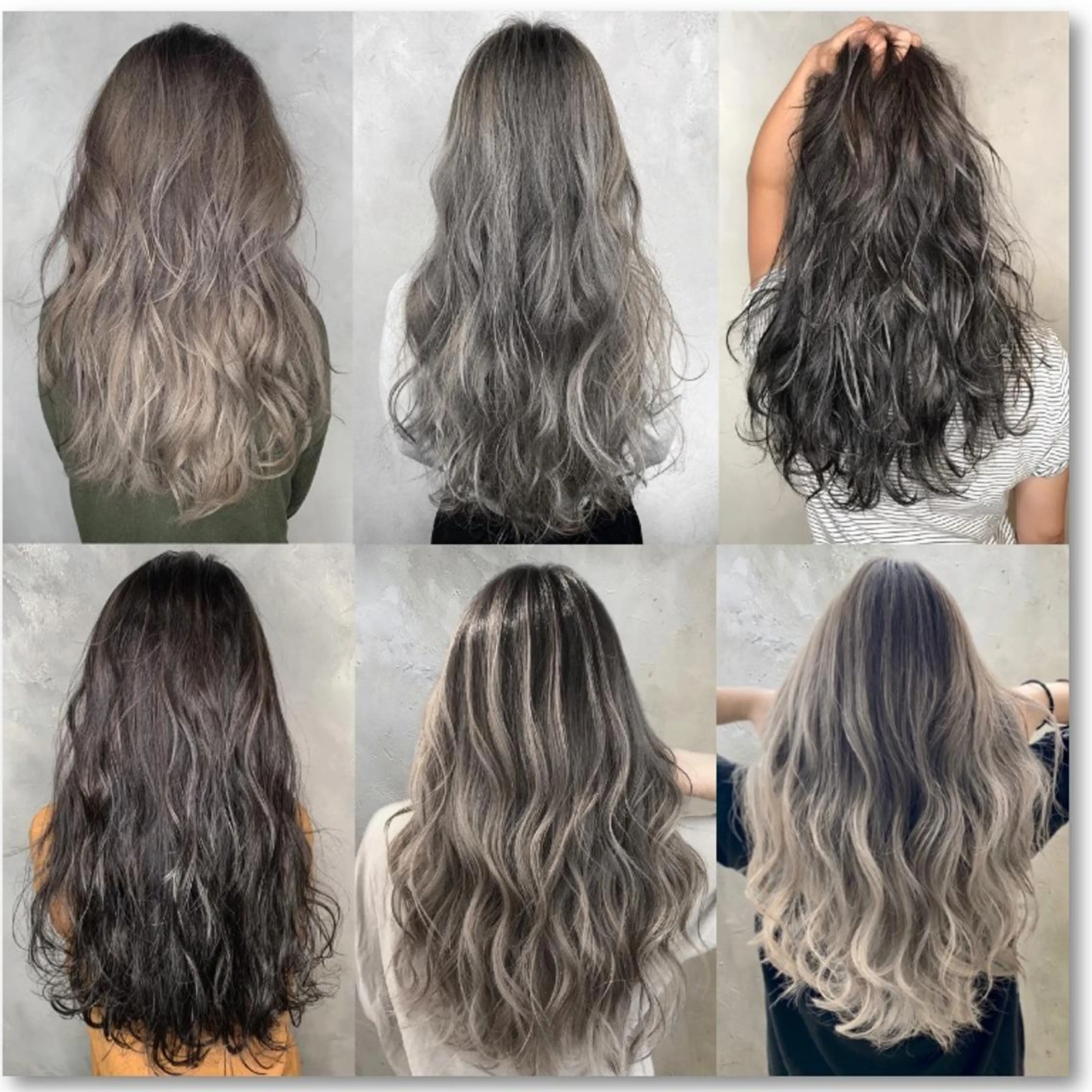 ミディアム カラー パーマ ミディアムパーマ バレイヤージュ ブリーチ ケアブリーチ デザインカラー 【N°deseo】 吉祥寺のヘアスタイル