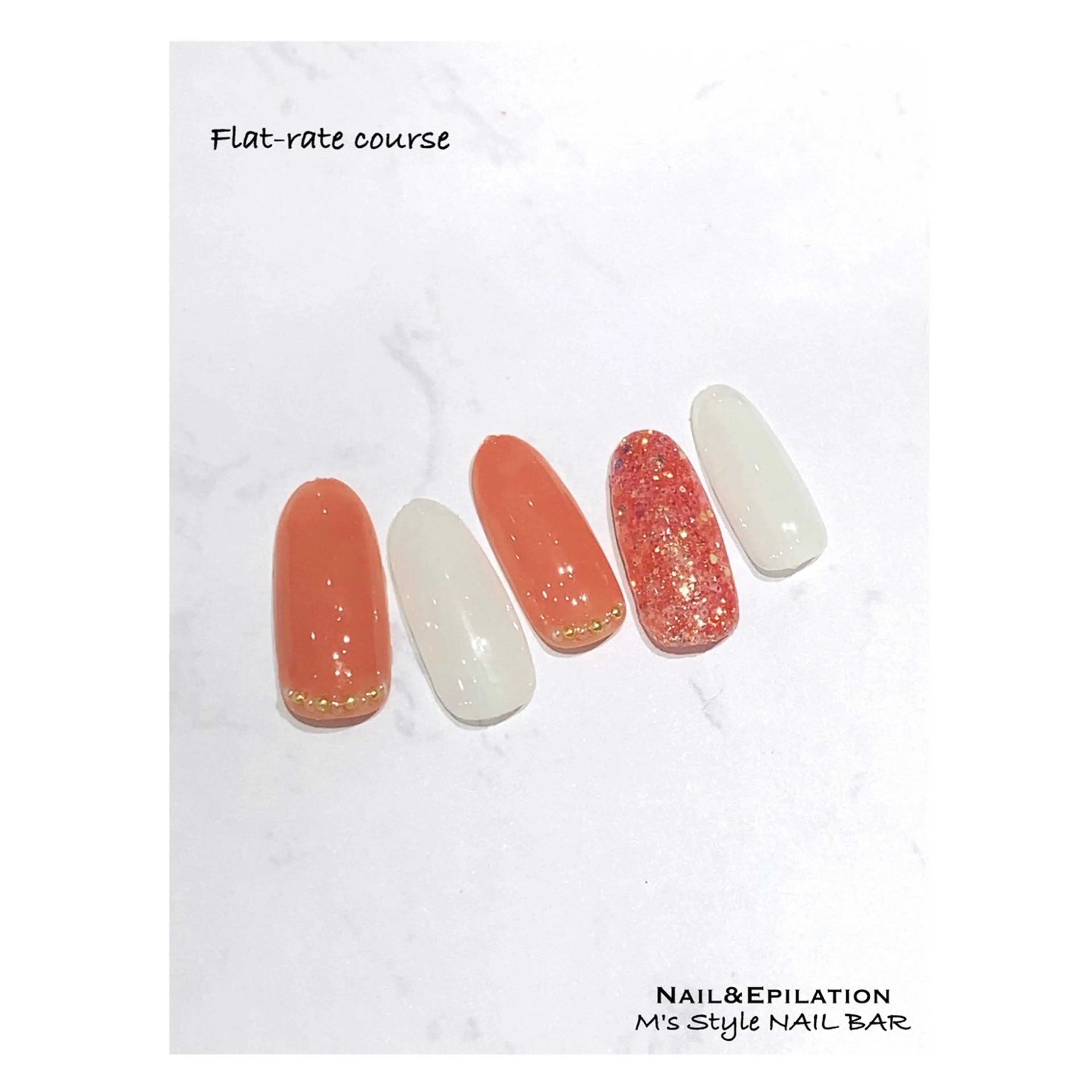 ネイル 成人式 フットネイル フレンチネイル ジェルネイル 韓国ネイル ハンドネイル M's Style NAIL BARのエステ・リラクイメージ