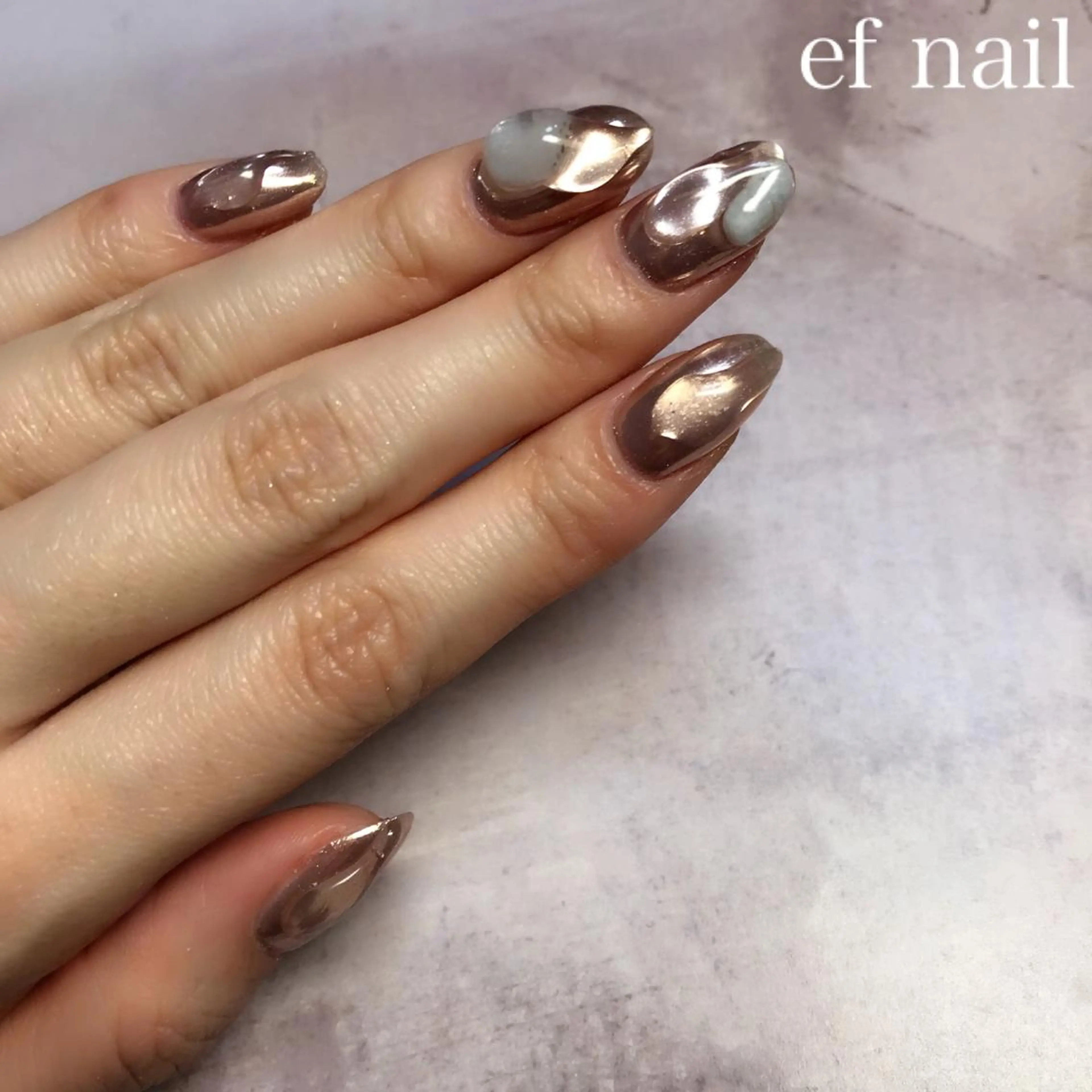 ネイル ハンドネイル ef nailのネイルデザイン