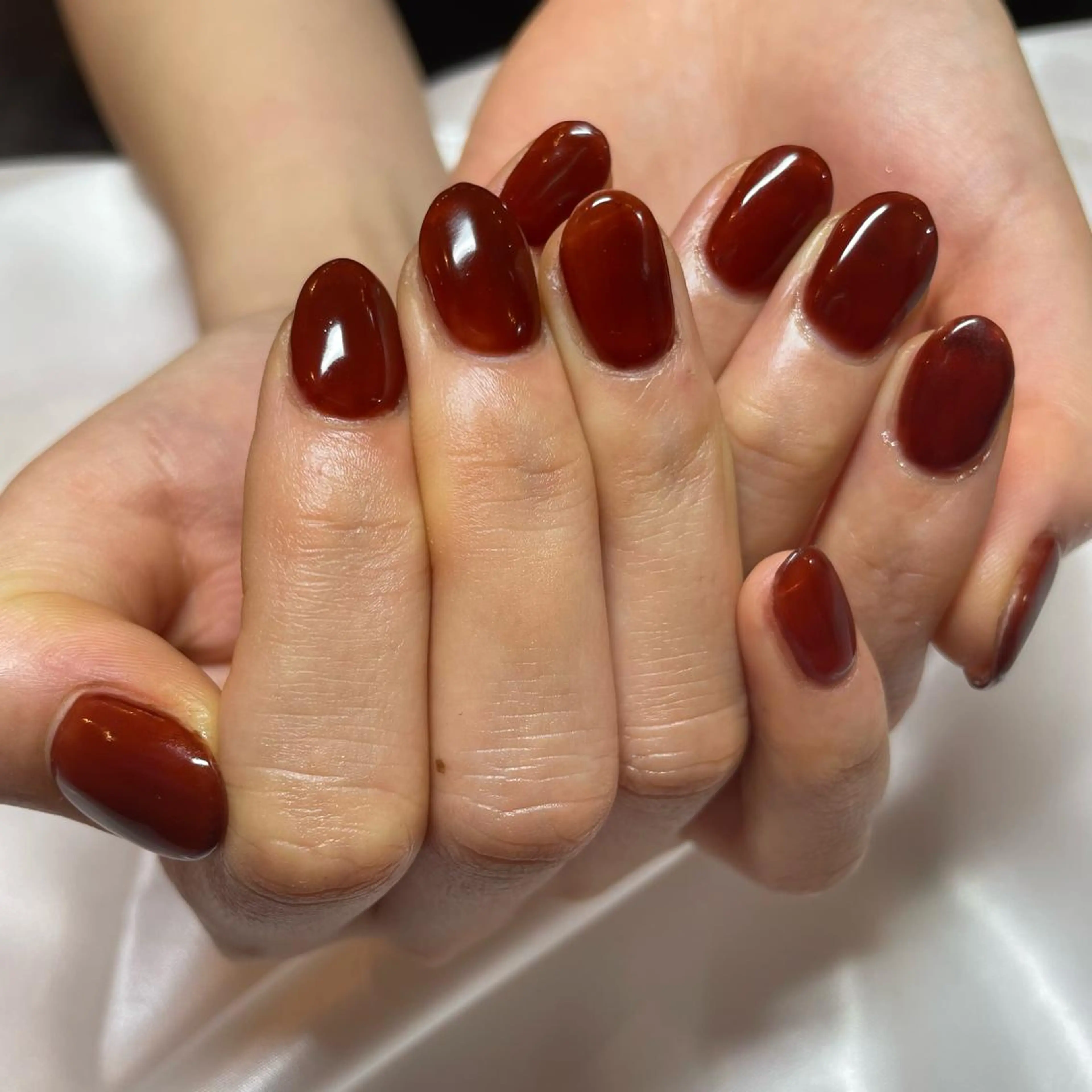 ネイル ワンカラーネイル nailsalon miiのネイルデザイン