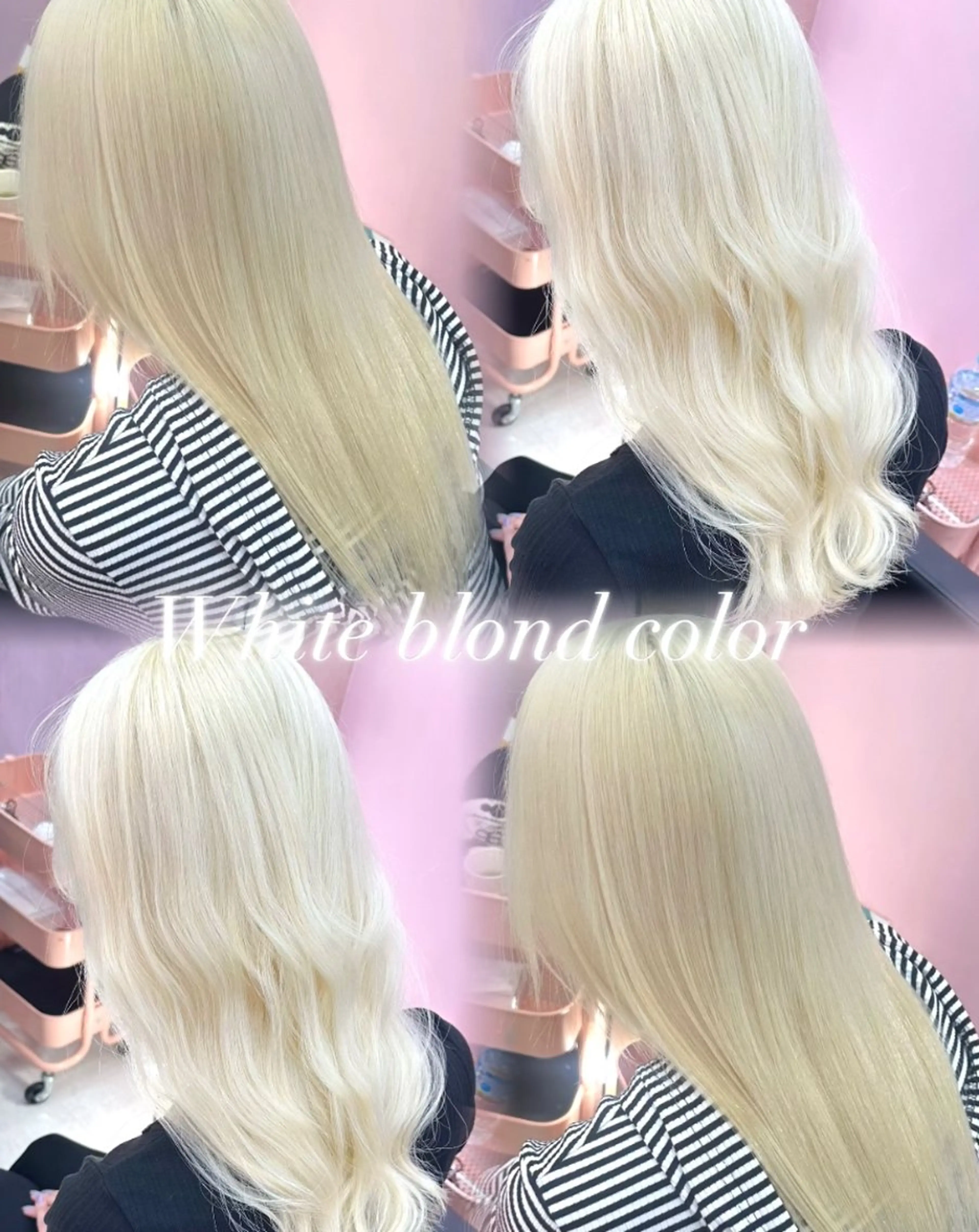 ロング カラー カット ヘアカラー トリートメント ハイトーン支持率 No.1🦋KOKIのヘアスタイル