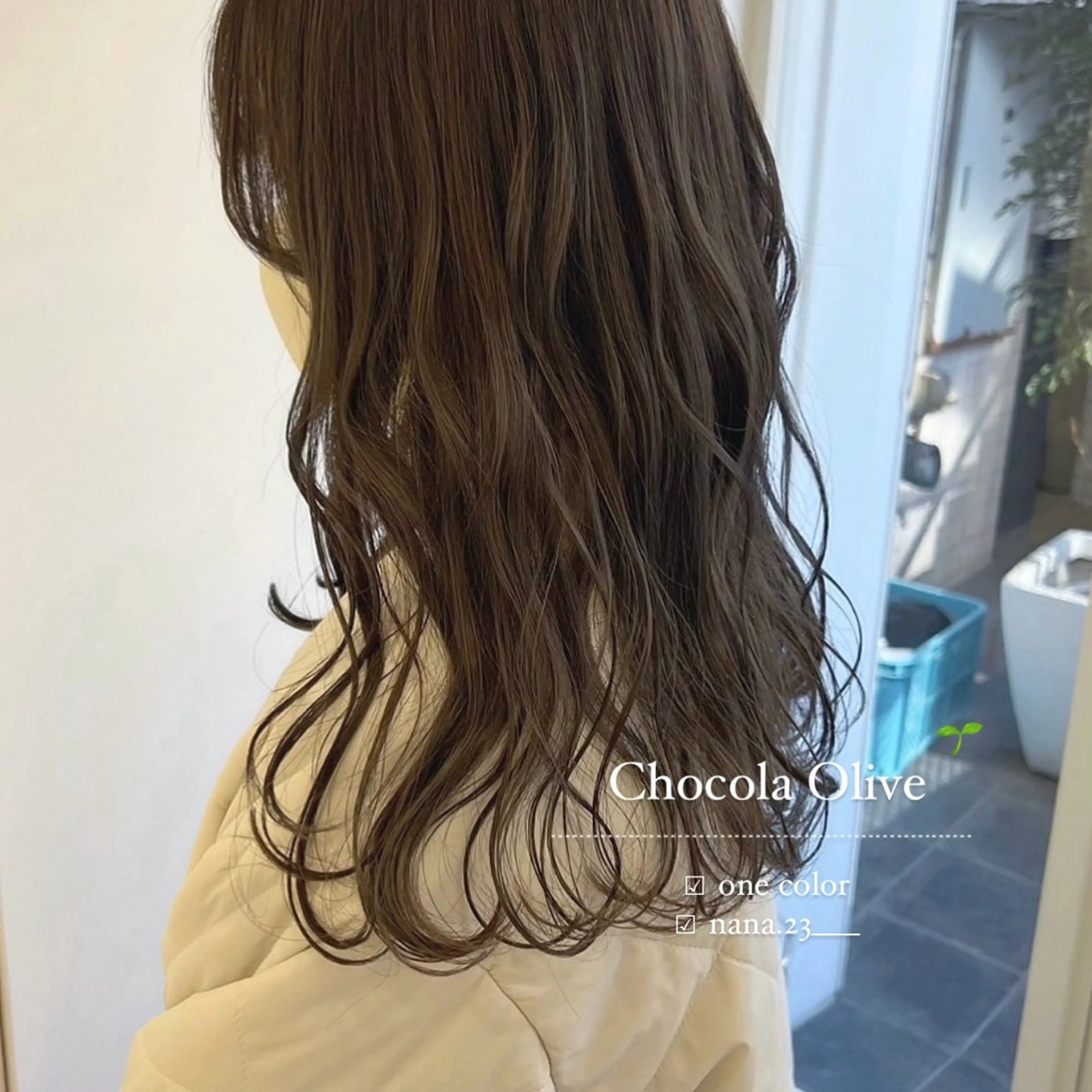 セミロング カラー ParveMix￤ 出石 菜々🥂のヘアスタイル