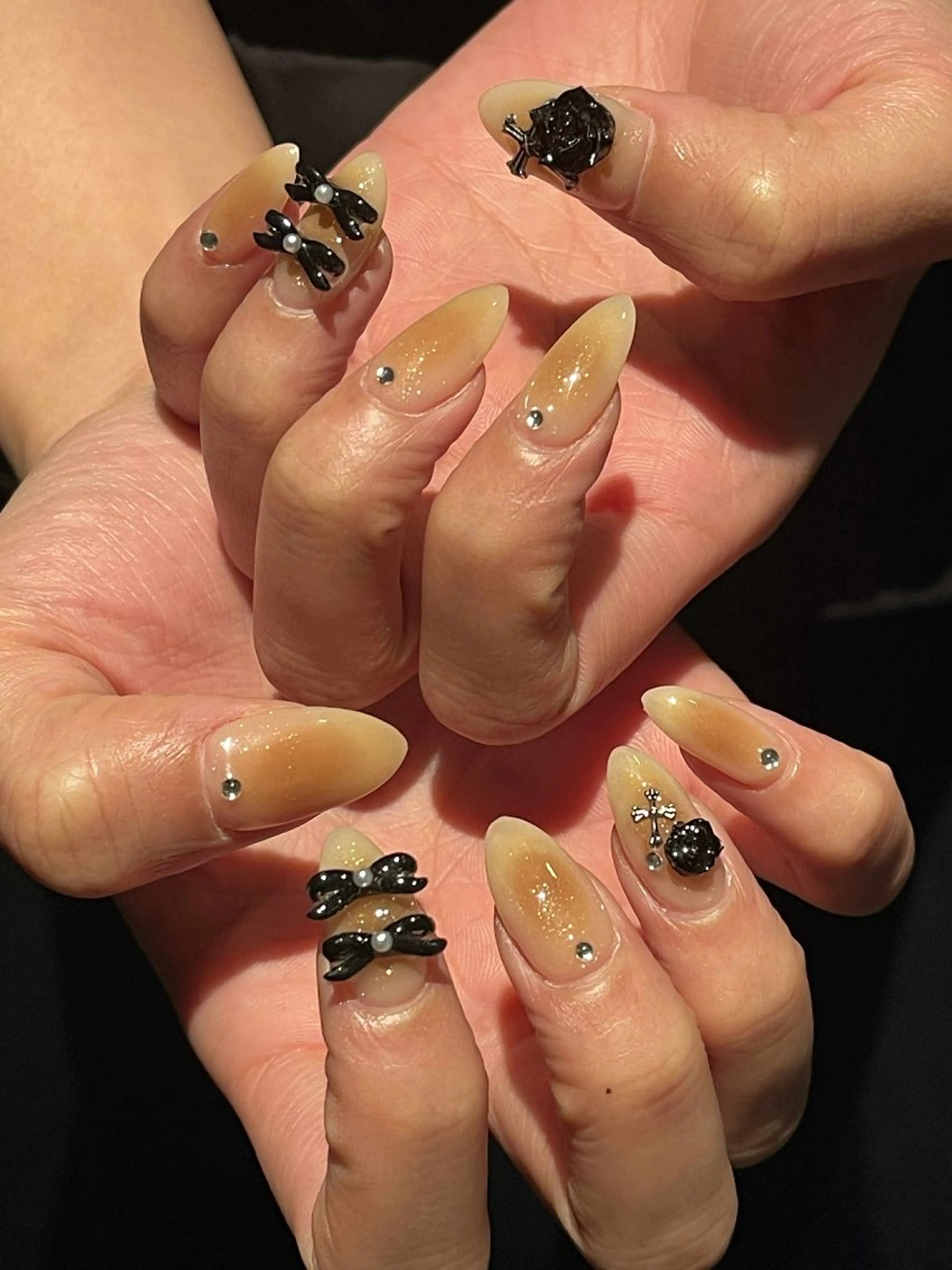 ネイル 長さ出し ジェルネイル スカルプネイル ネイルチップ Mei Meiのネイルデザイン