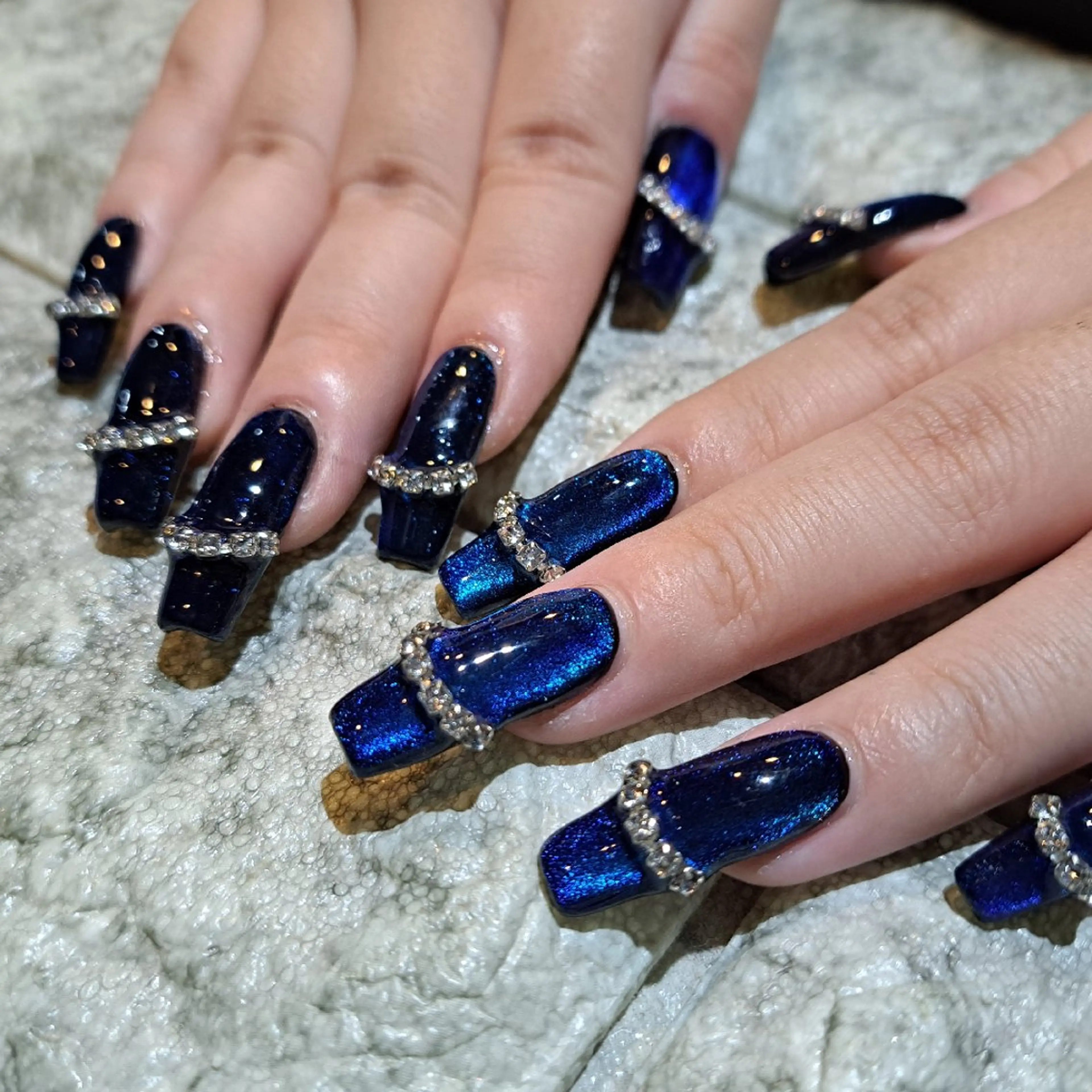 ネイル マグネットネイル ハンドネイル RounGe町田店 🧸大谷のネイルデザイン