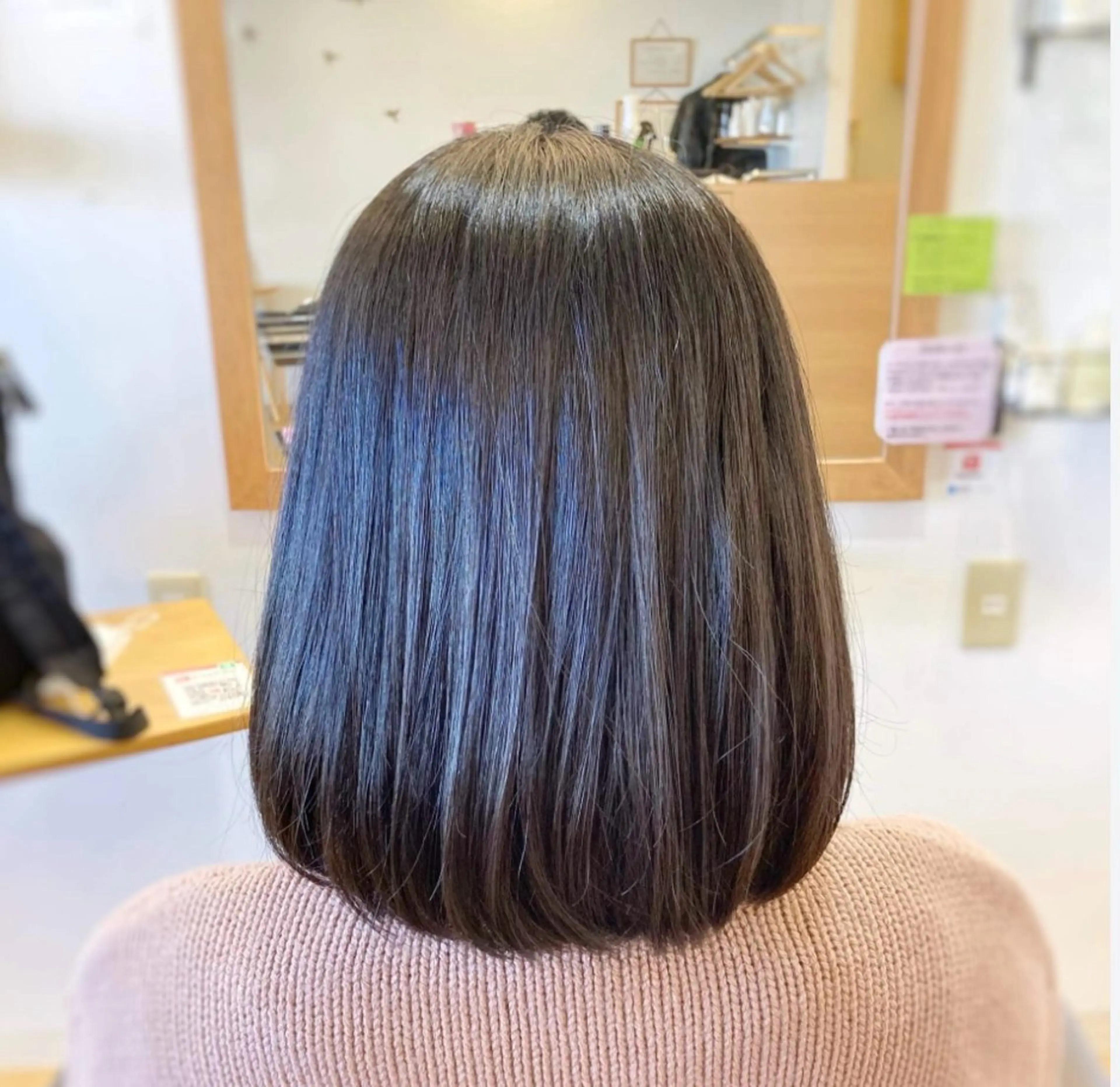 ミディアム ボブ カット 森山 陽菜のヘアスタイル