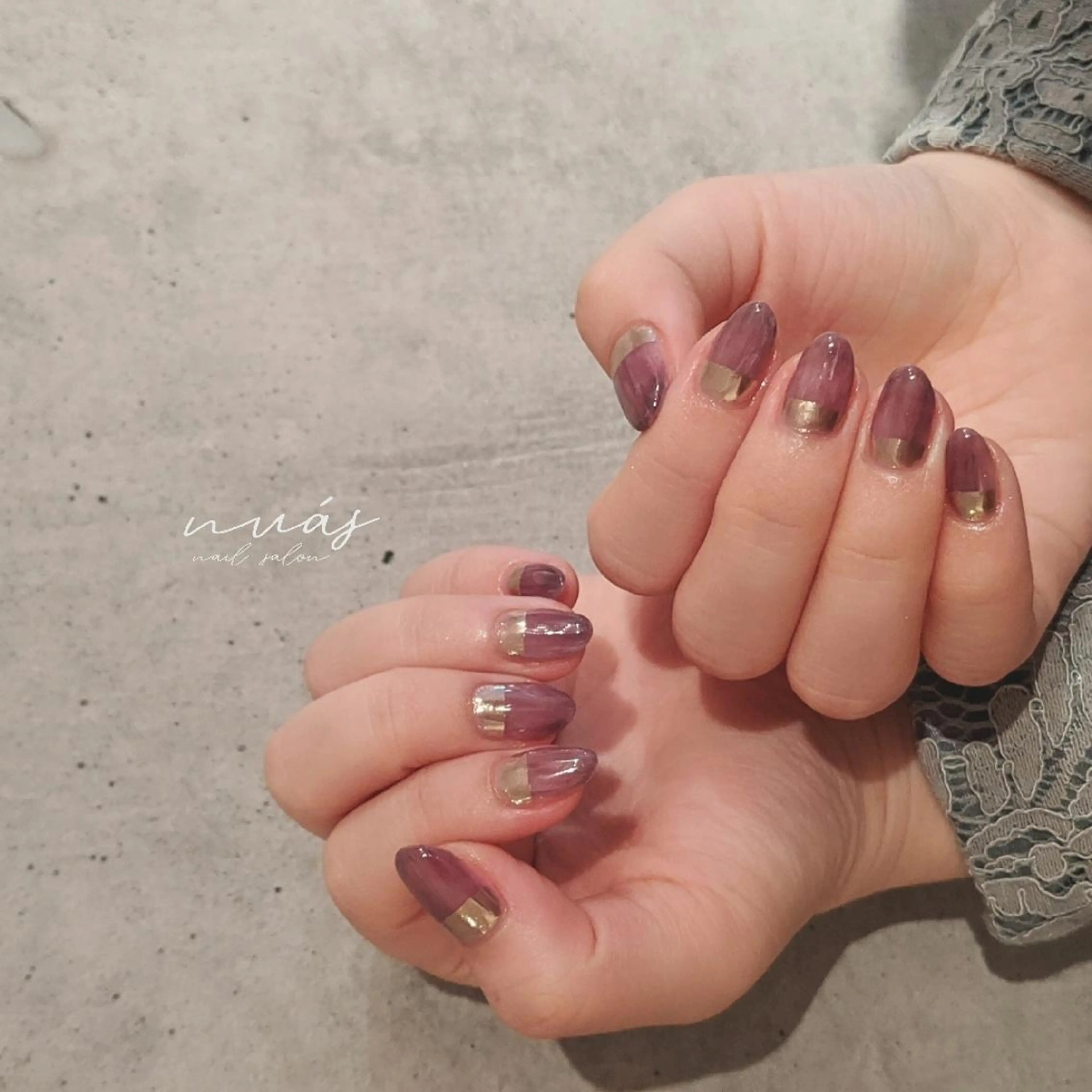 ネイル nuás nail & eyeのネイルデザイン