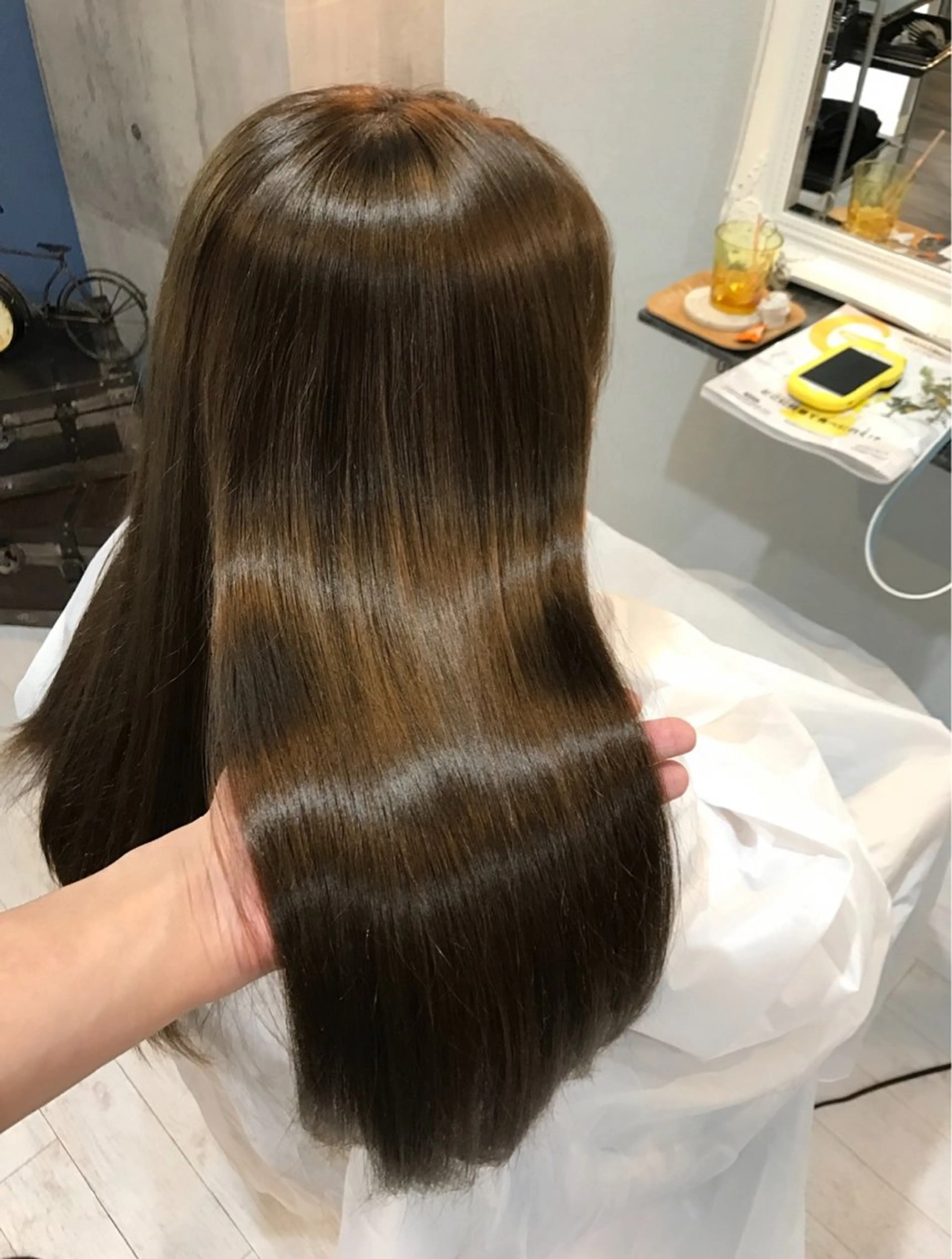 ロング 縮毛矯正 XELVE所属・髪質改善♠️ KENTAROのヘアスタイル