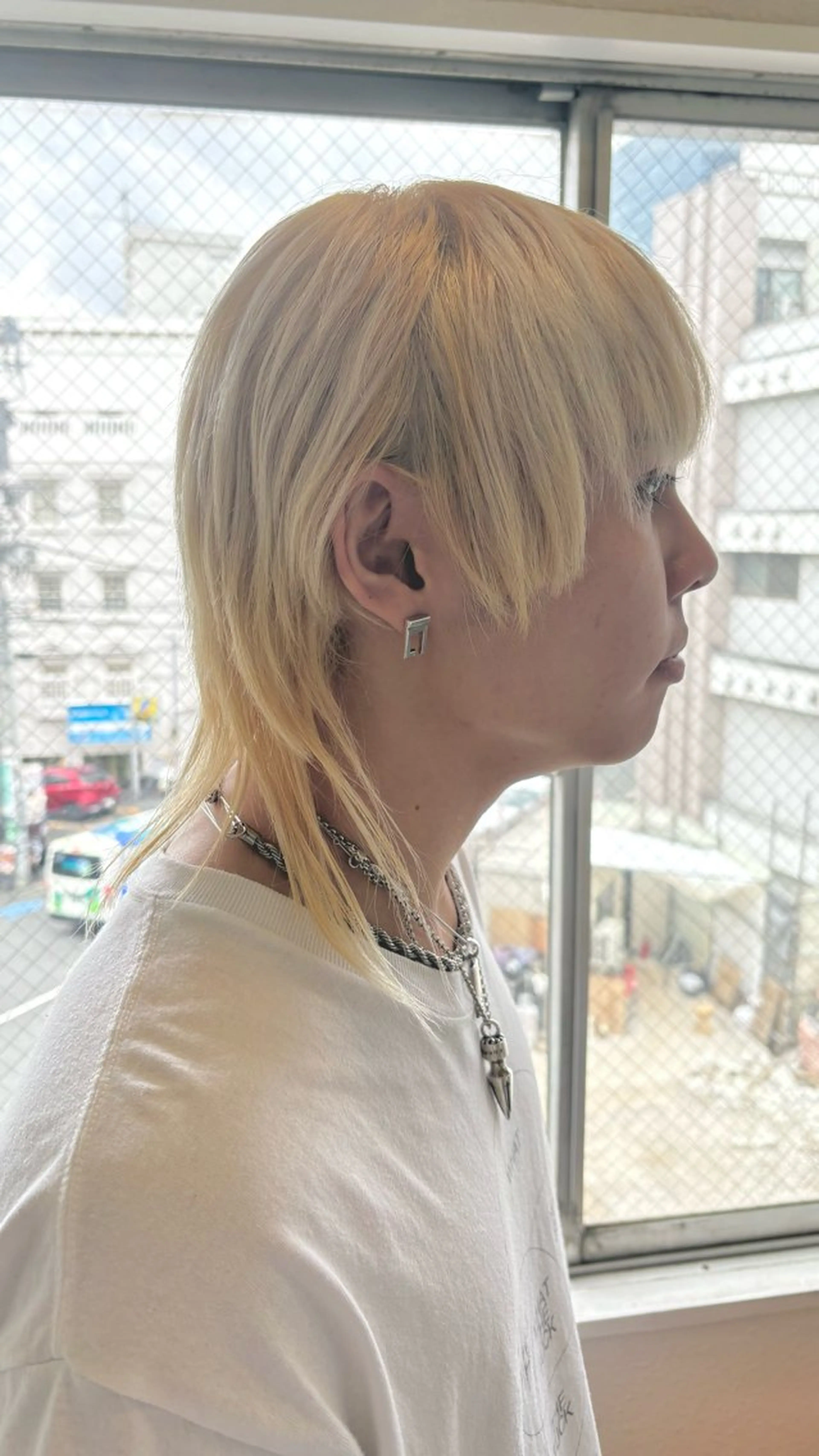 カラー メンズ メンズブリーチ ブリーチ 抜きっぱなしブロンド 🌈原宿/カラー/ メイク/マーコ🌈のヘアスタイル