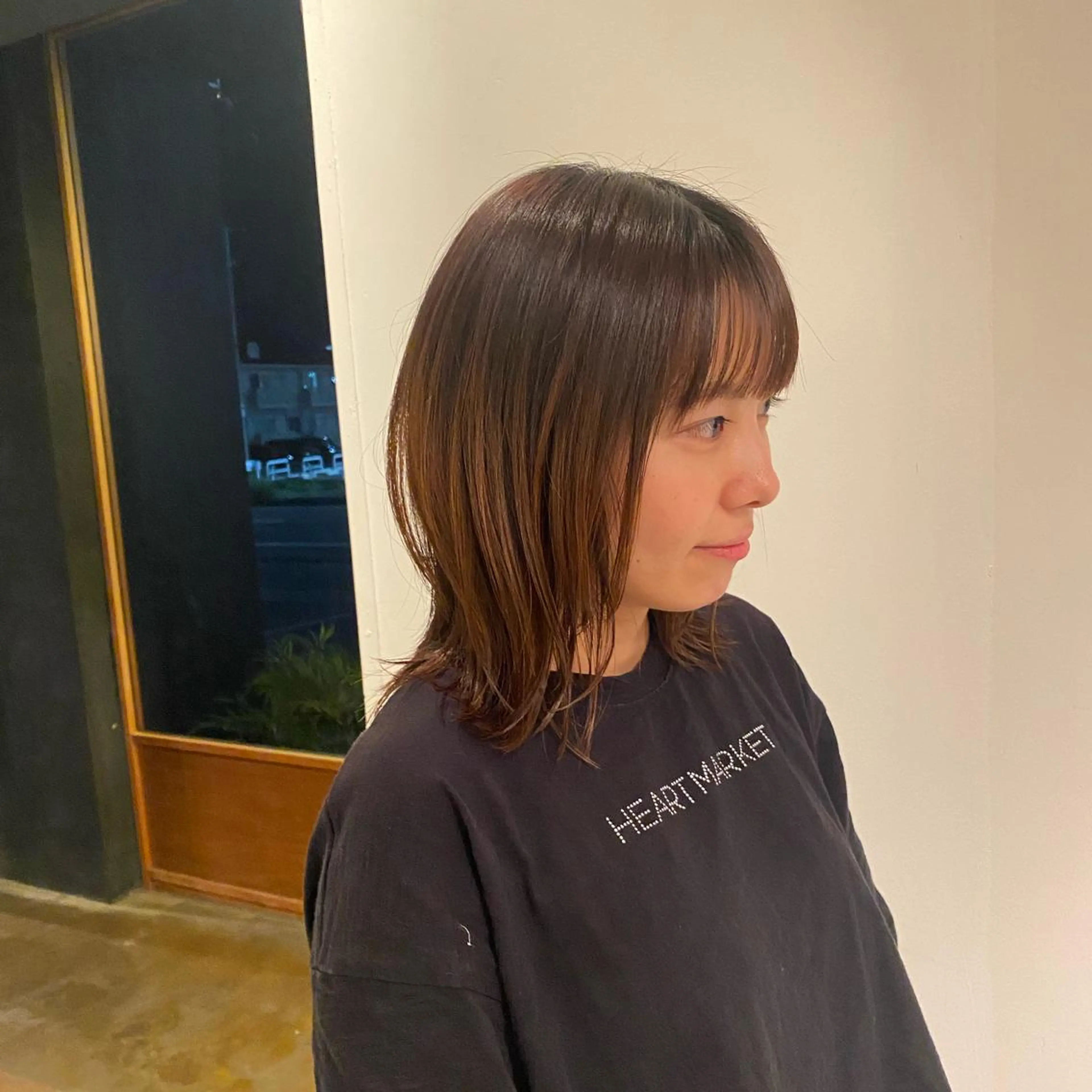 ミディアム レイヤーカット Takahashi Noa🍊のヘアスタイル