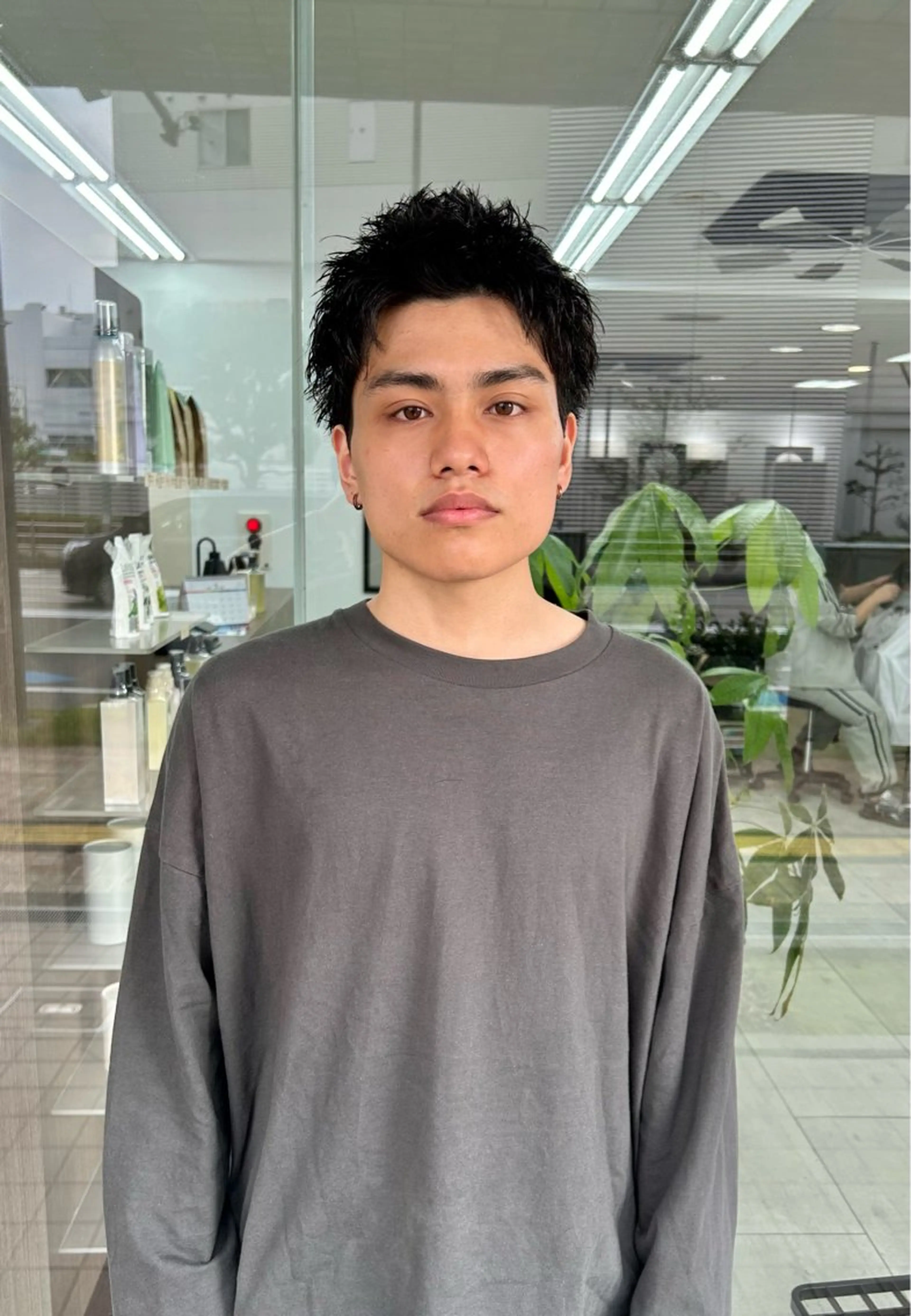 ショート パーマ メンズ メンズパーマ スパイキーショート ショートヘア メンズパーマの達人 /タカシマダイスケのヘアスタイル