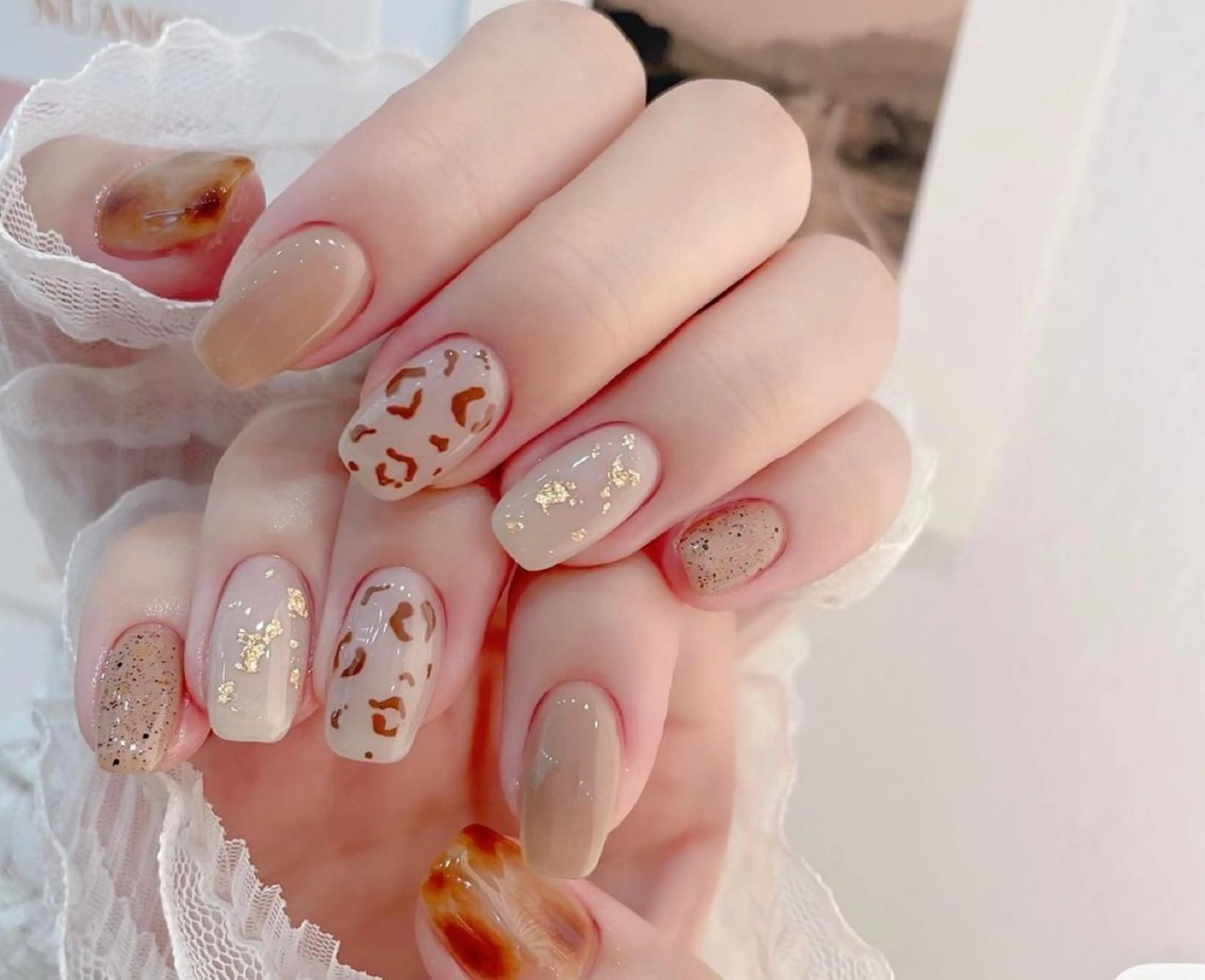 ネイル アートネイル フットネイル フレンチネイル ジェルネイル 韓国ネイル ハンドネイル フットネイル ハンドケア Kawaii Nail Salon所属・Kawaii-jp Tomisatoのネイルデザイン