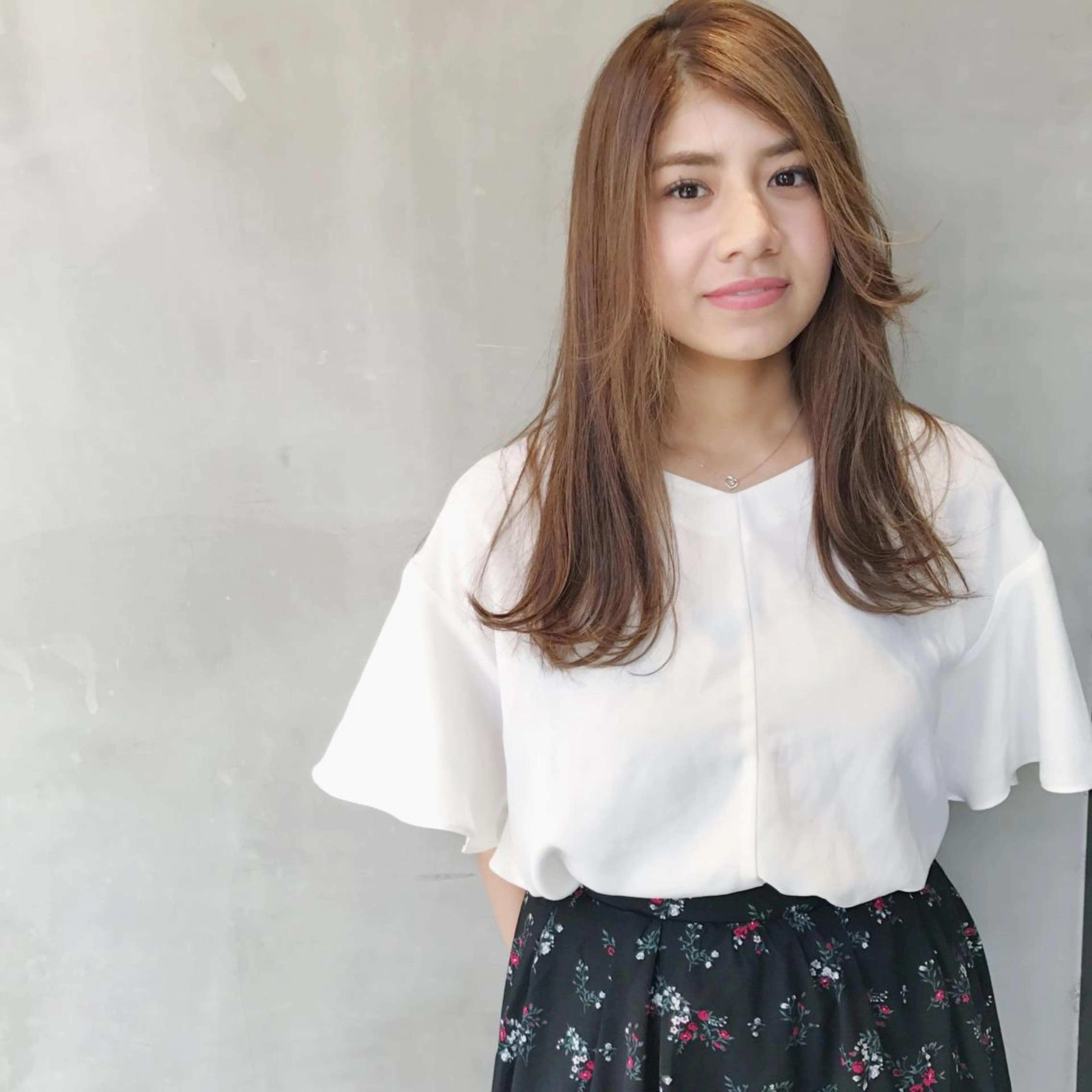 セミロング カラー ハイライトカラー ハイライト DUMBO所属・【完全マンツー 恵比寿】佐藤 翔のヘアスタイル