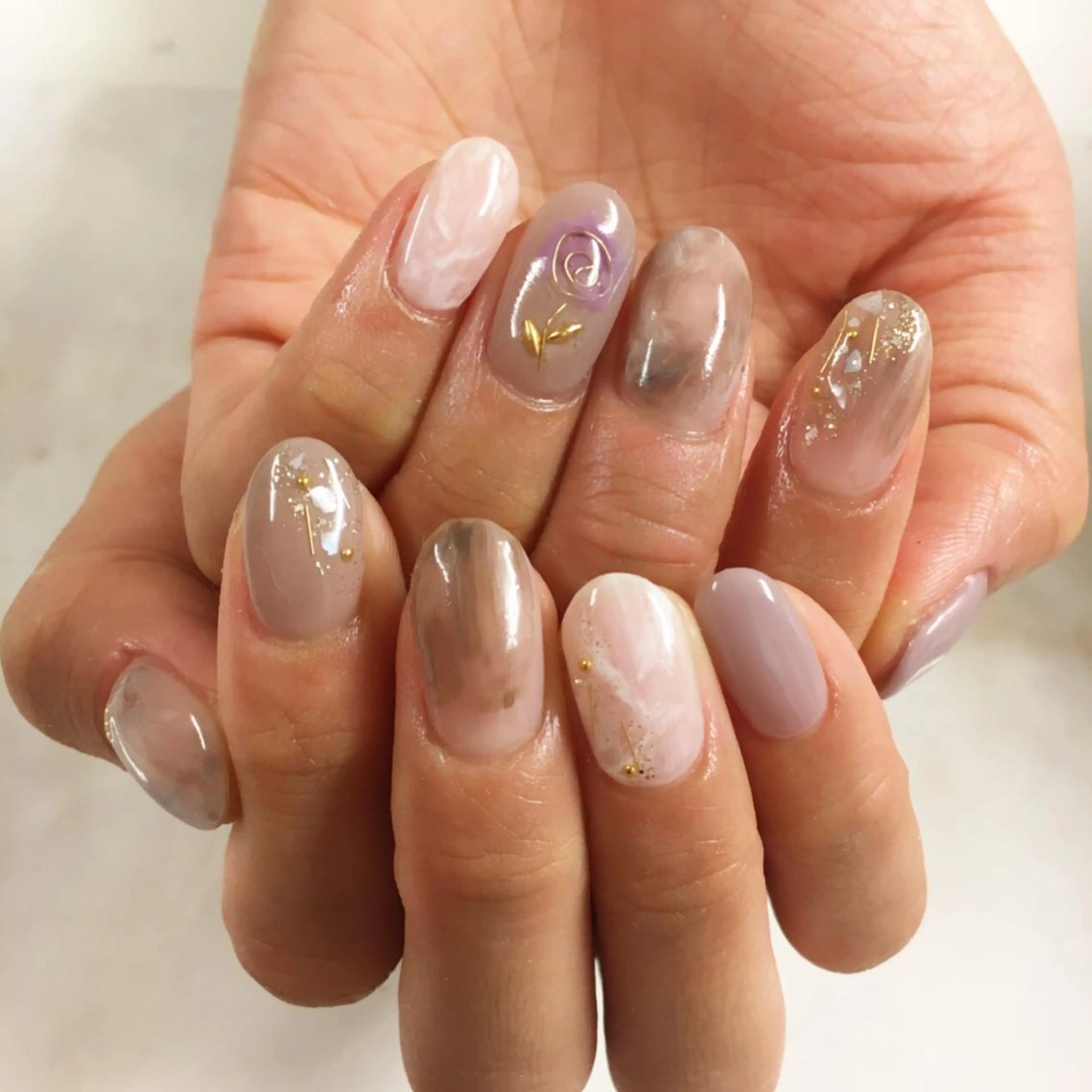 ネイル ジェルネイル SHINE NAILのネイルデザイン