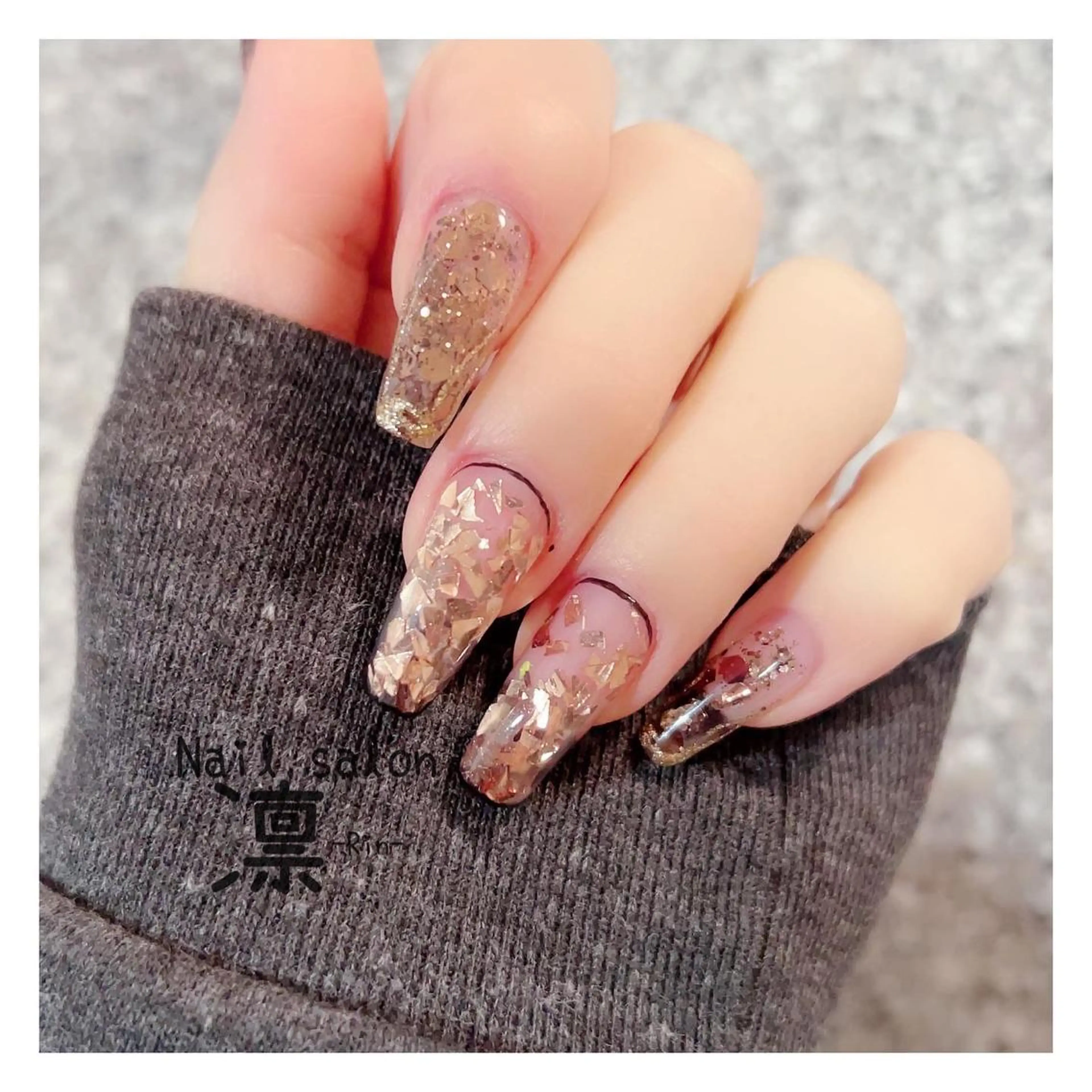 ネイル スカルプネイル private salon凛のネイルデザイン