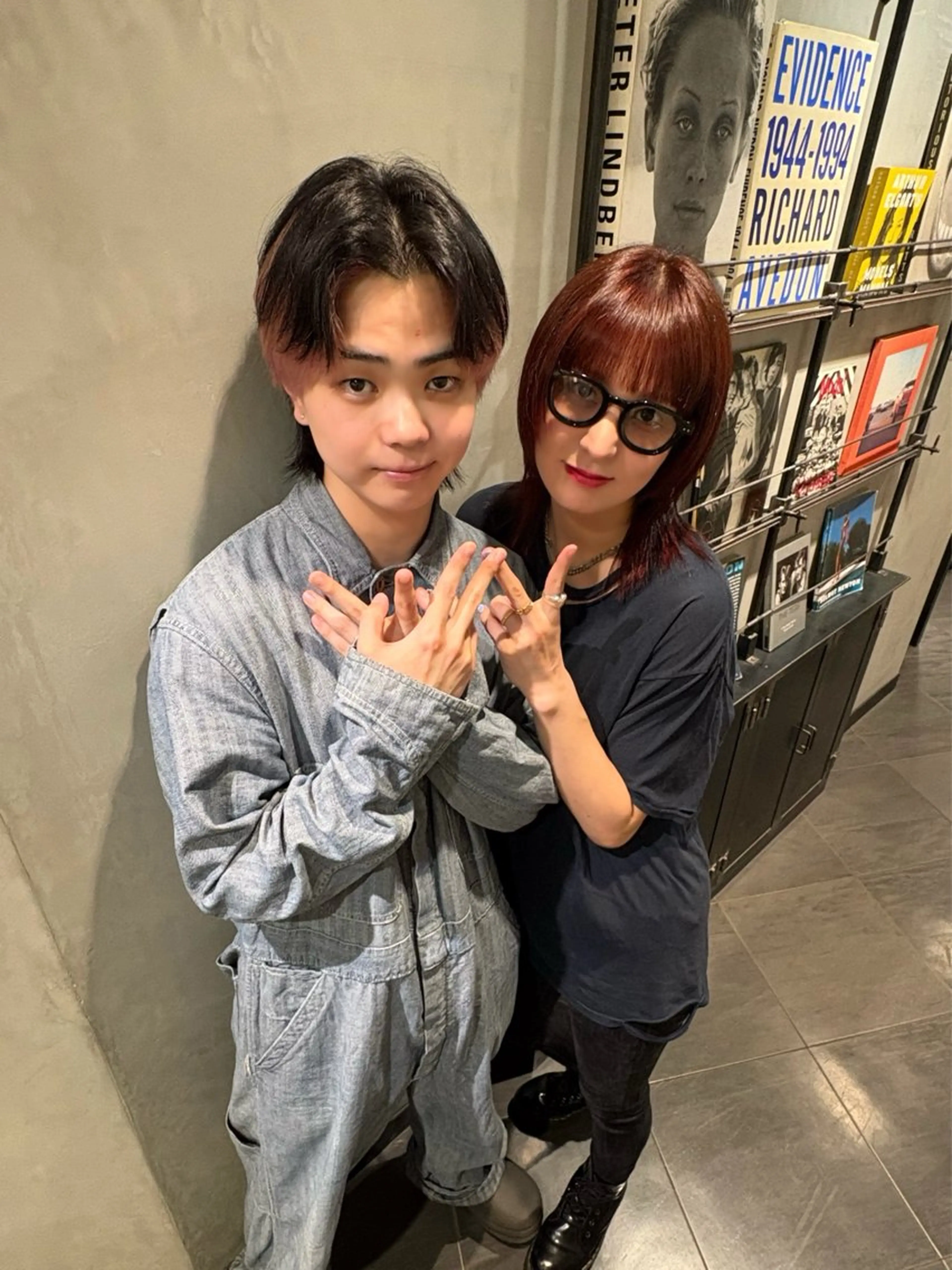 ショート カラー カット ヘアカラー トリートメント 優 作のヘアスタイル