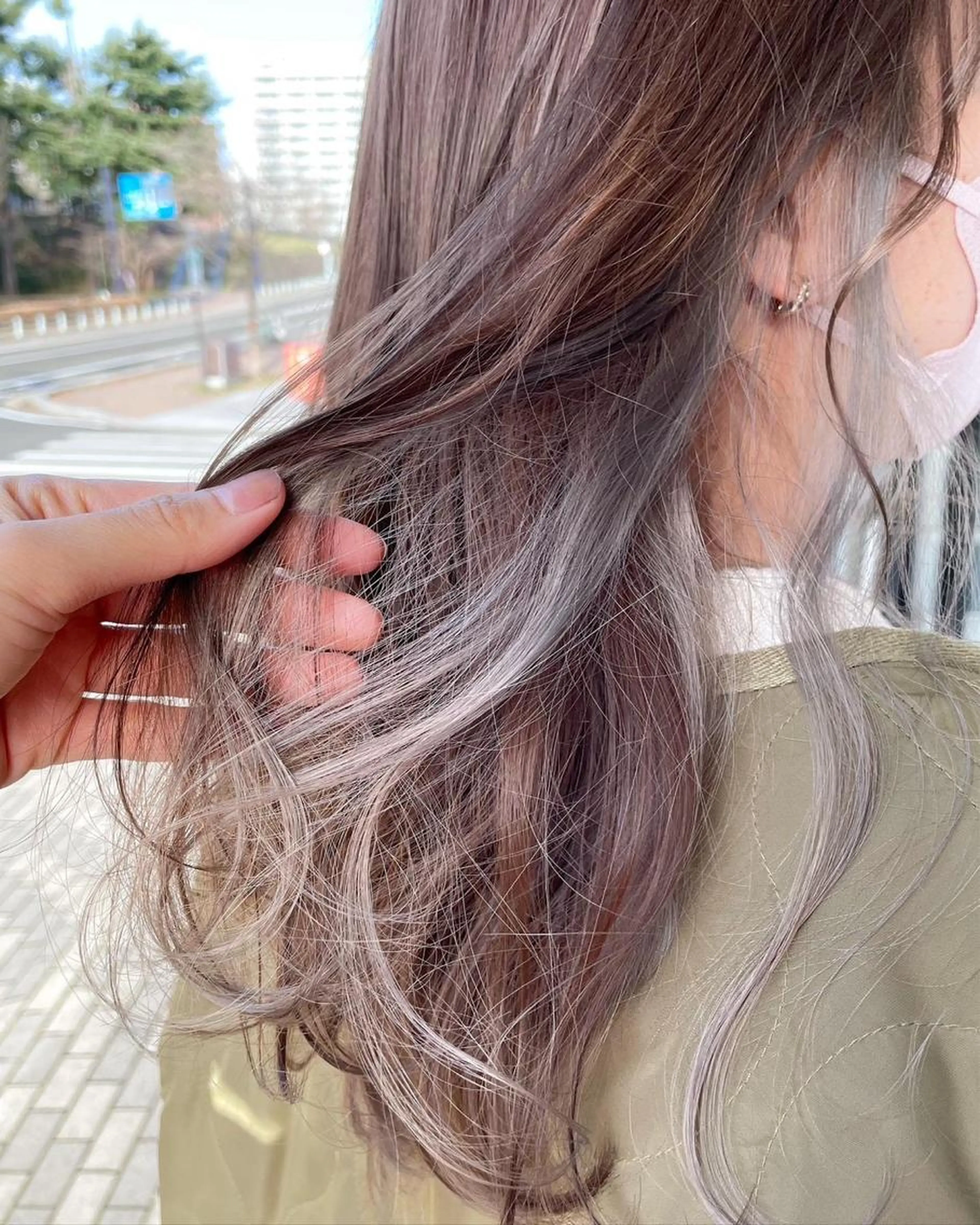 〖 ブリーチ有 インナーカラー フルカラー 〗 インナーカラーのみの施術可の写真