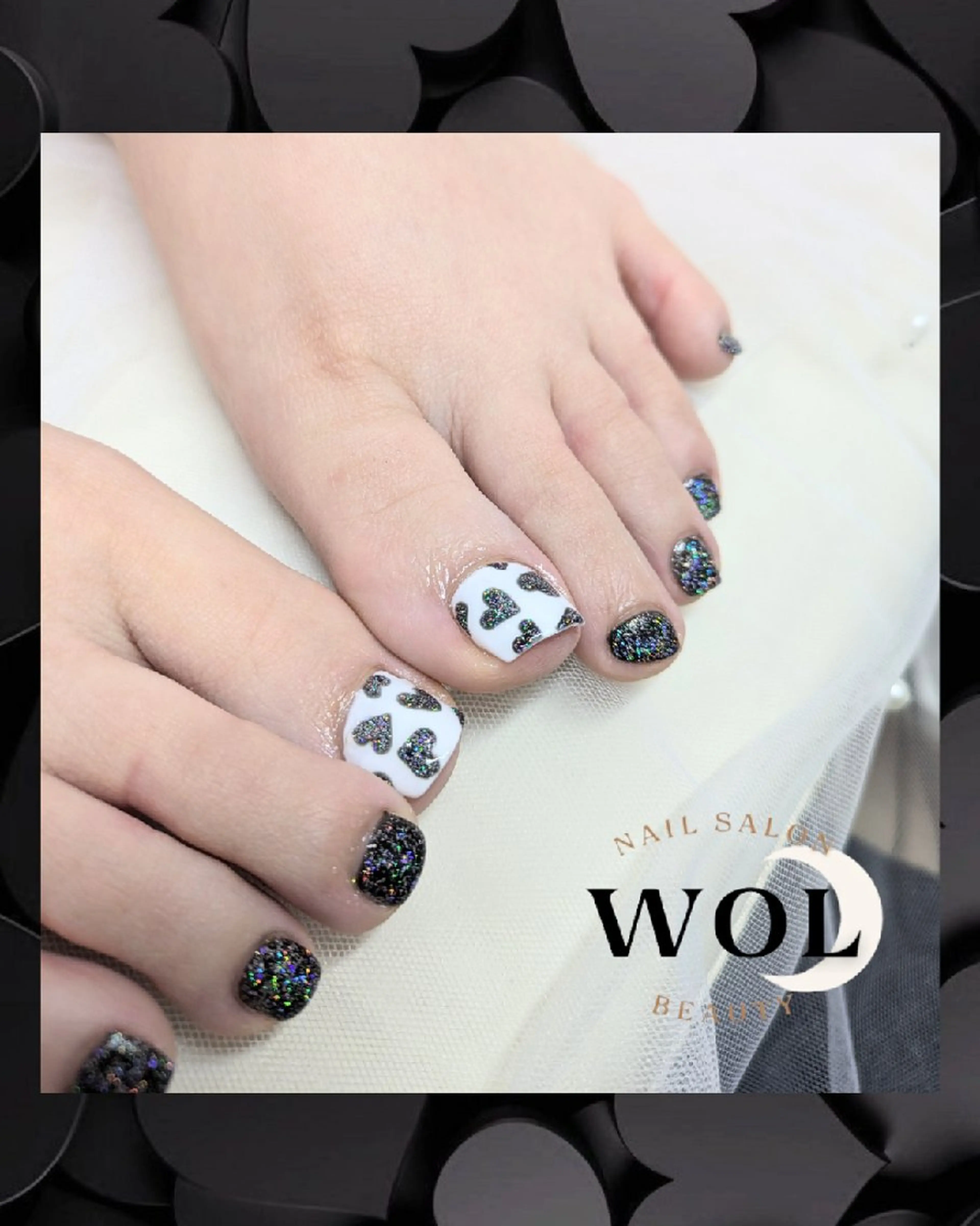 ネイル フットネイル nailsalon🌙WOL所属・WOL🌙 momokoのネイルデザイン