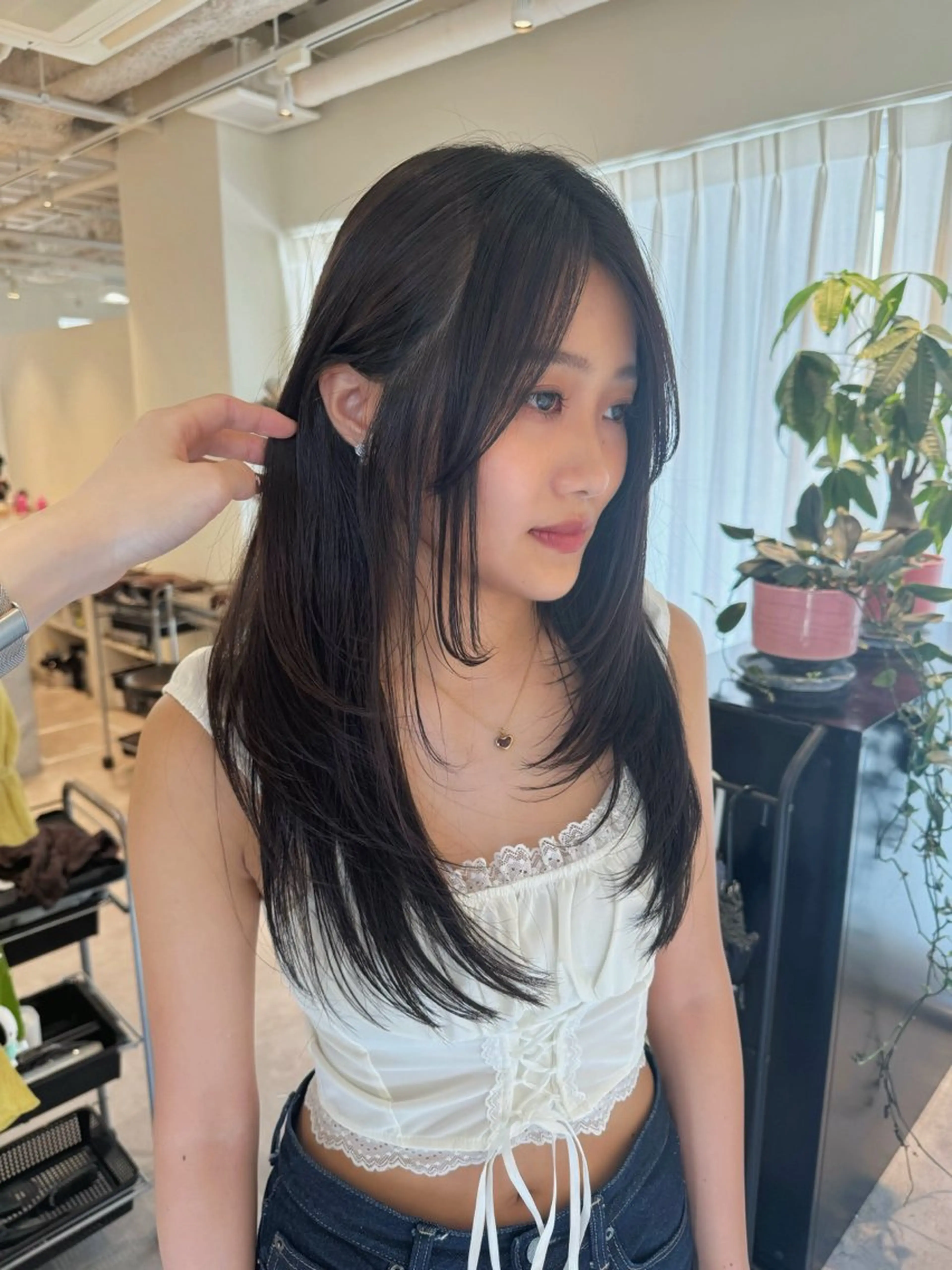 ロング カラー ayaka♡ 柔らかカラーのヘアスタイル