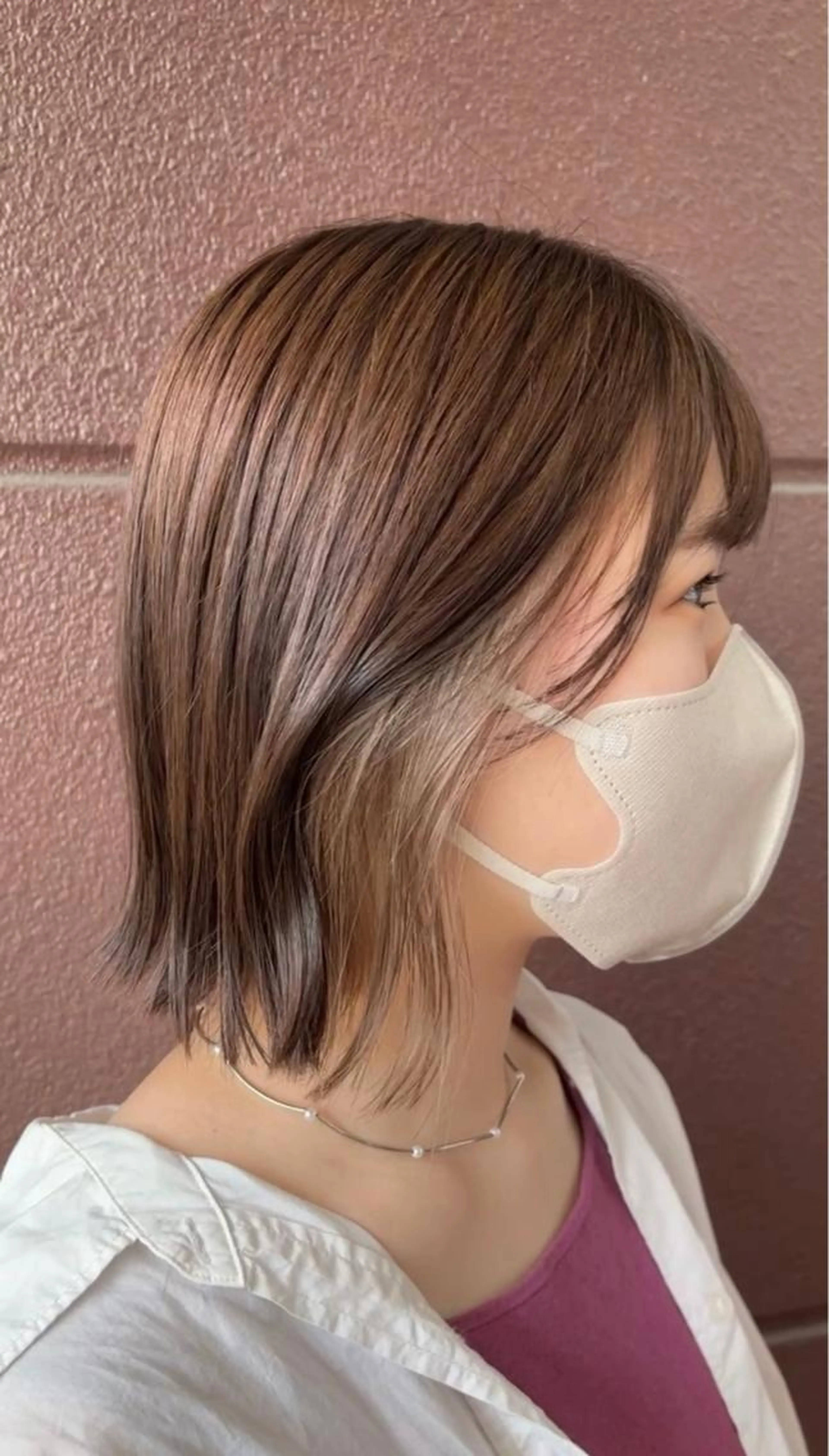 〈ミニモ限定〉艶カラー+カットの写真