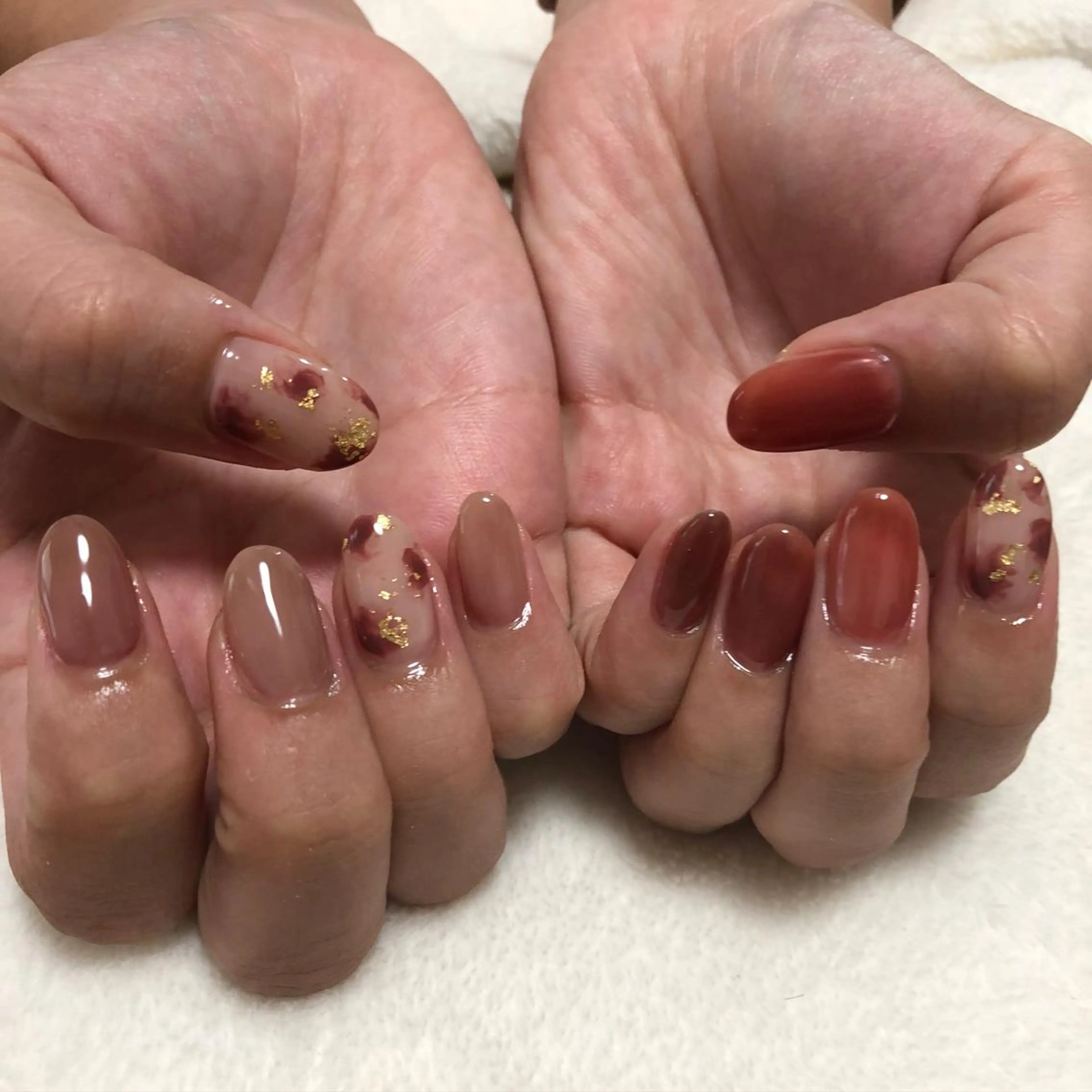 ネイル ハンドネイル Risa　/ EARTH小山のネイルデザイン