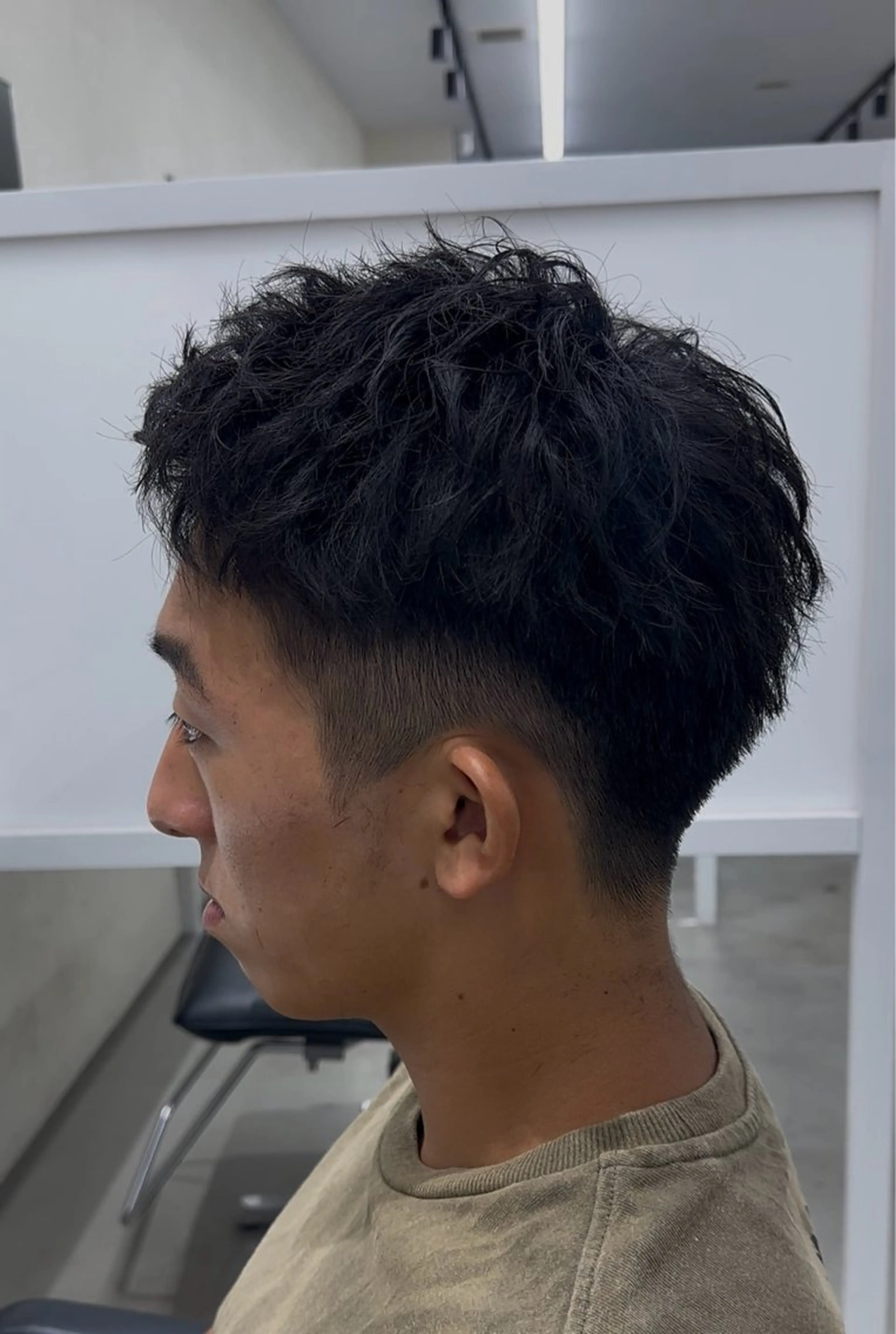 パーマ メンズ カット 加藤 拓海のヘアスタイル