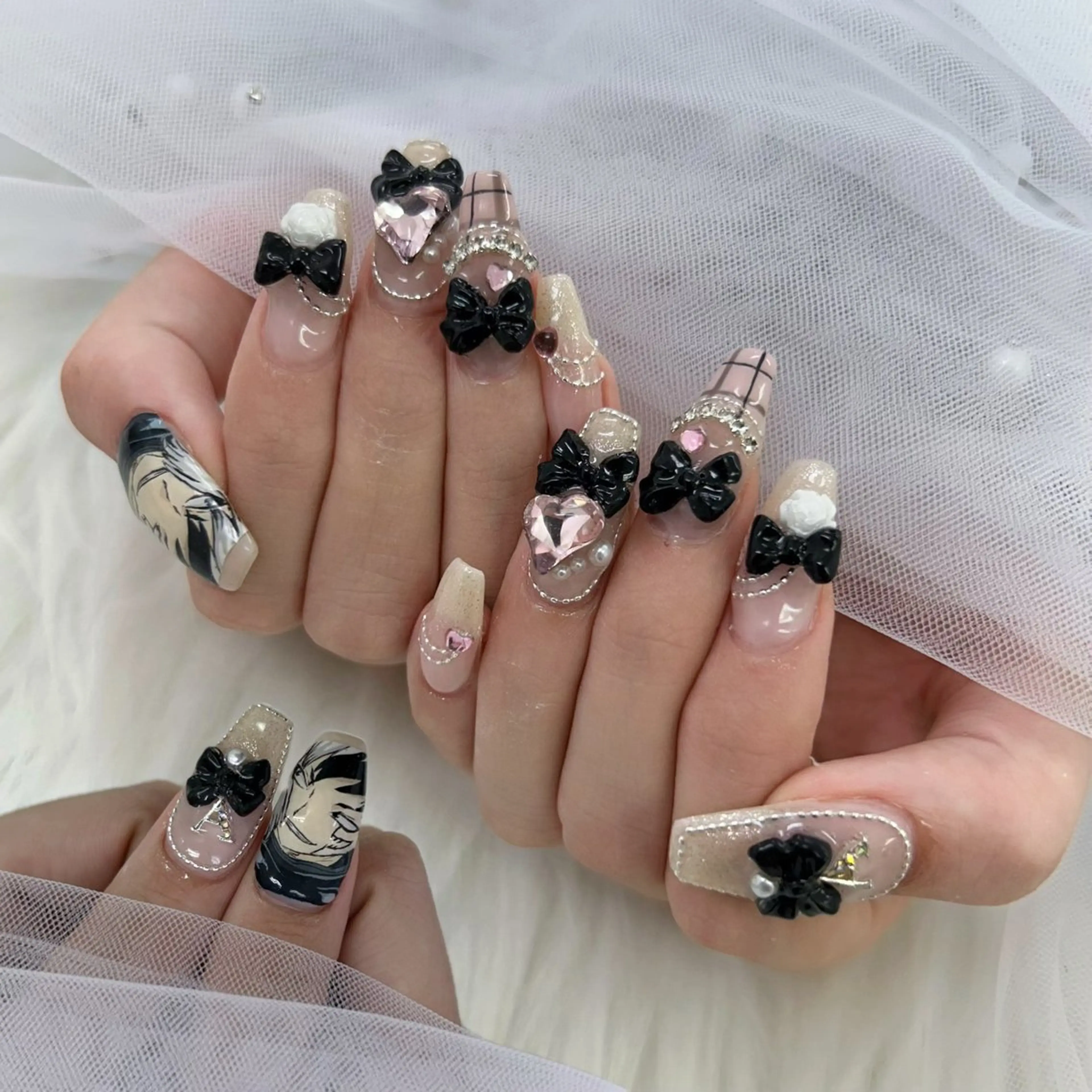 ネイル アートネイル ハンドネイル れな 🌟のネイルデザイン