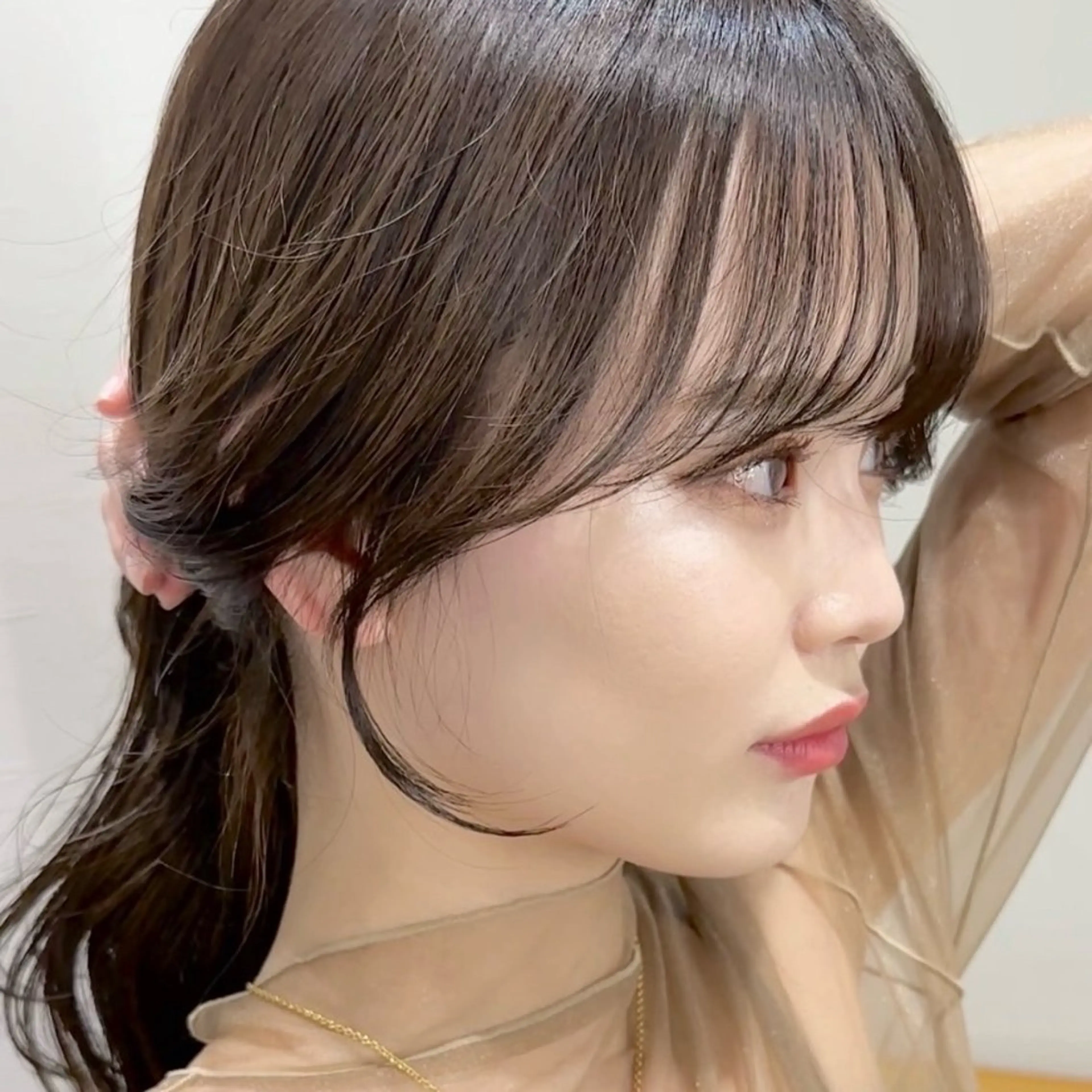 【8月の平日限定】骨格補正ができる小顔顔周りカット✂️(シャンプーブロー＋2200)の写真