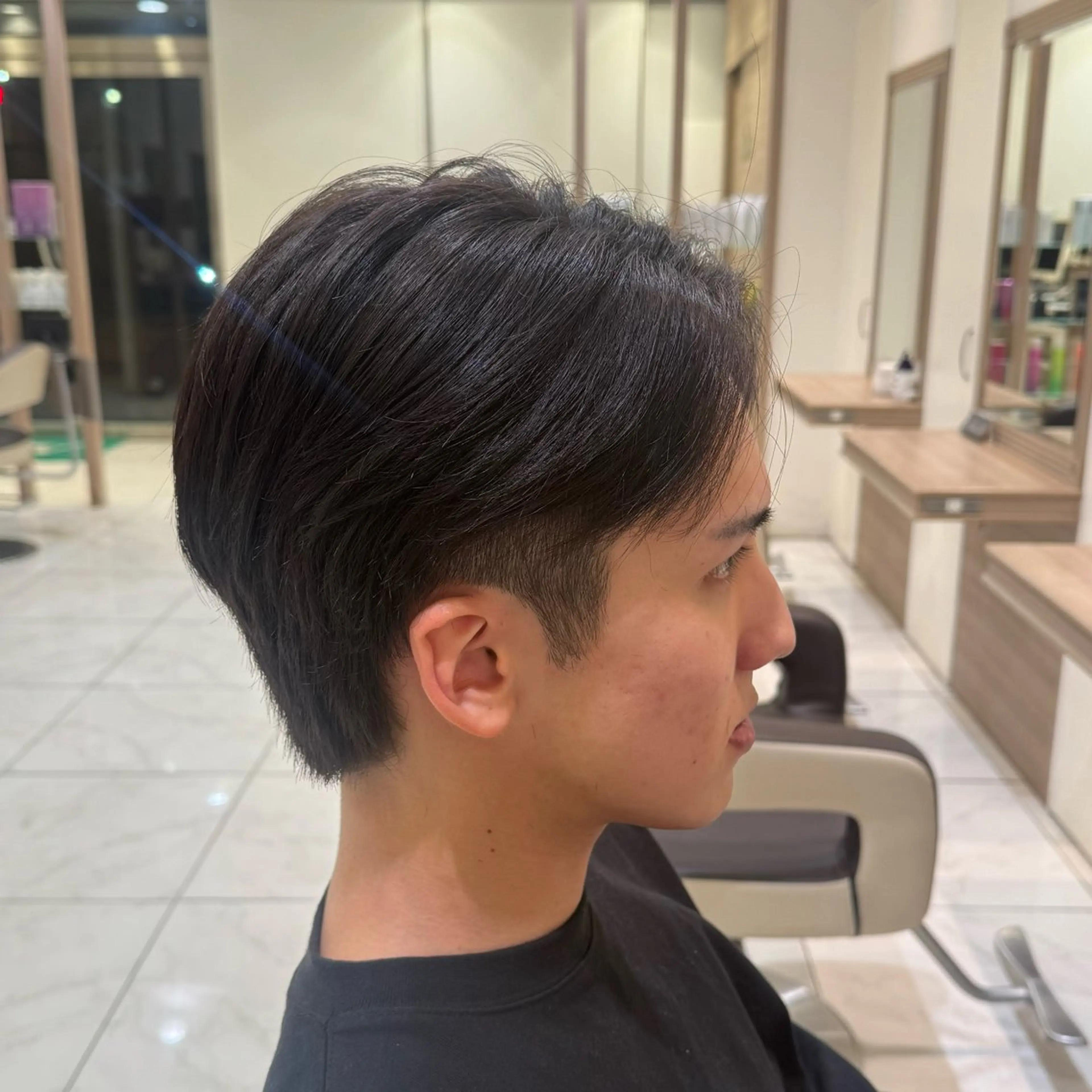 カラー ヘアアレンジ メンズ 透明感カラー🪽🫧 noaのヘアスタイル