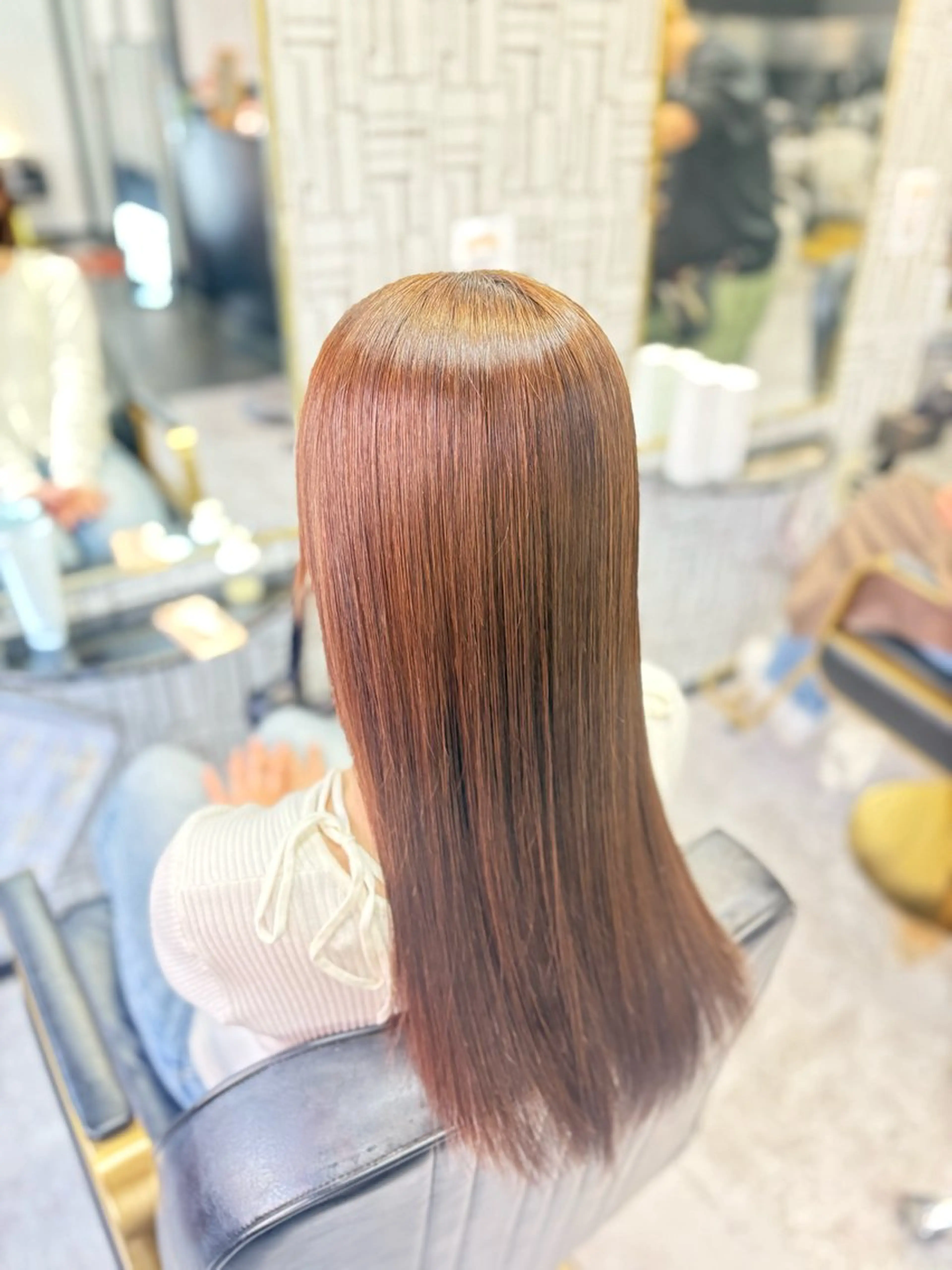 ロング ヘアカラー Charm久留米所属・冨吉 咲笑のヘアスタイル