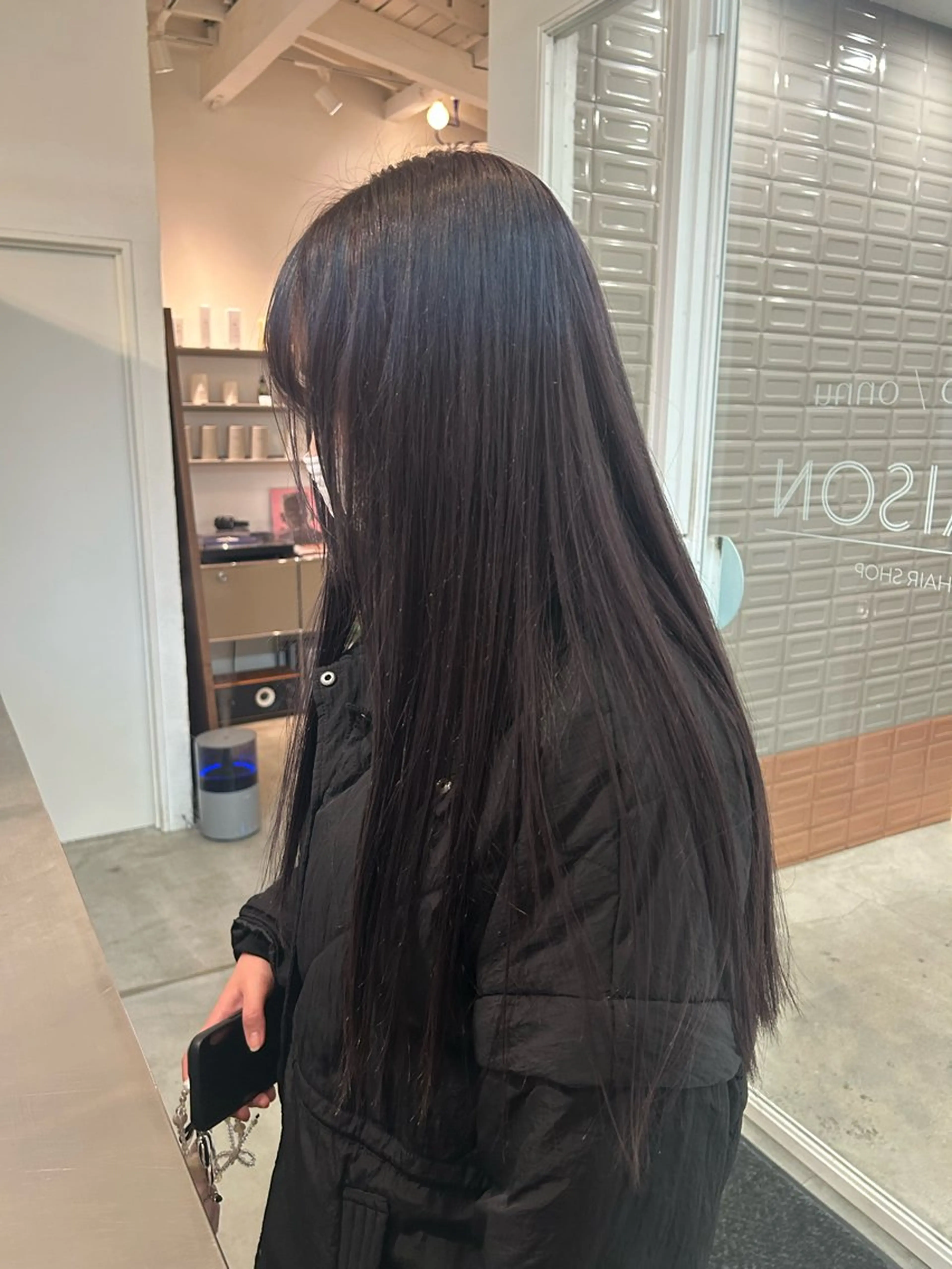 ロング カラー ブリーチ ラベンダーカラー ラベンダーグレー ヘアカラー Ravo所属・キラ/ハイトーン/ 天神美容室のヘアスタイル