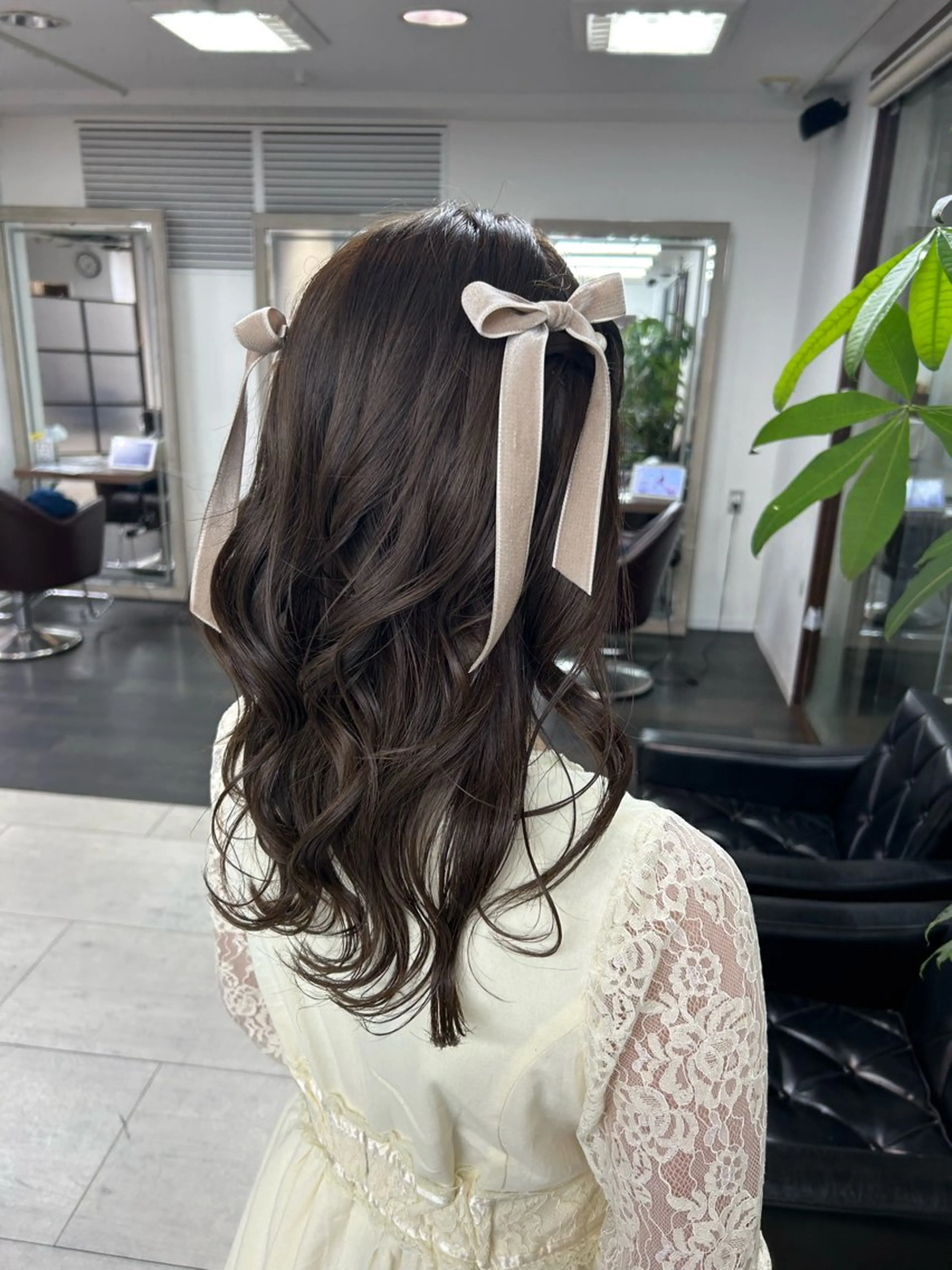 ヘアセット ハラダ マヤのヘアスタイル