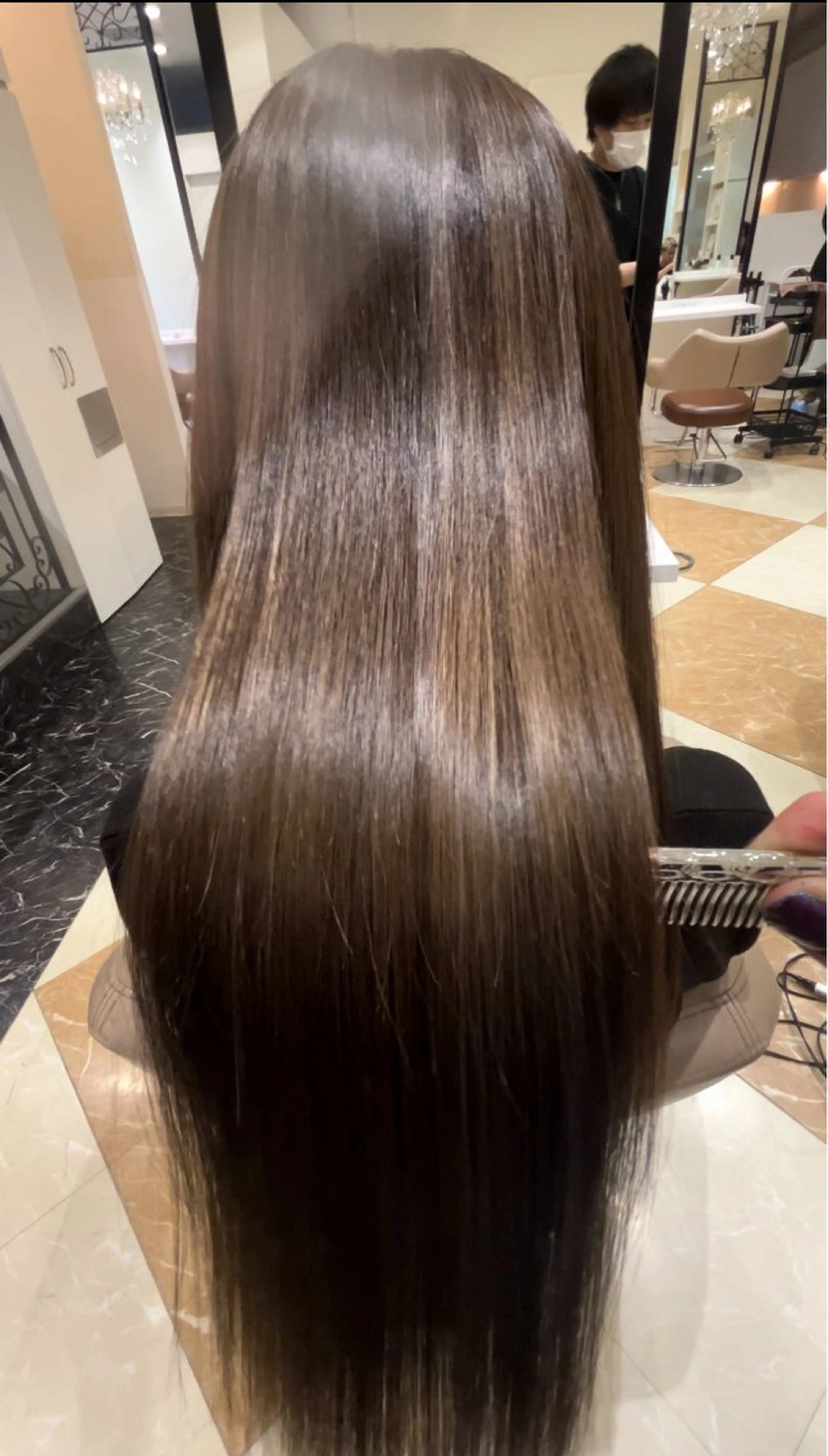 ロング カラー 髪質改善 縮毛矯正 カット ヘアカラー トリートメント 💎髪質改善💎 店長　伊藤大輝のヘアスタイル
