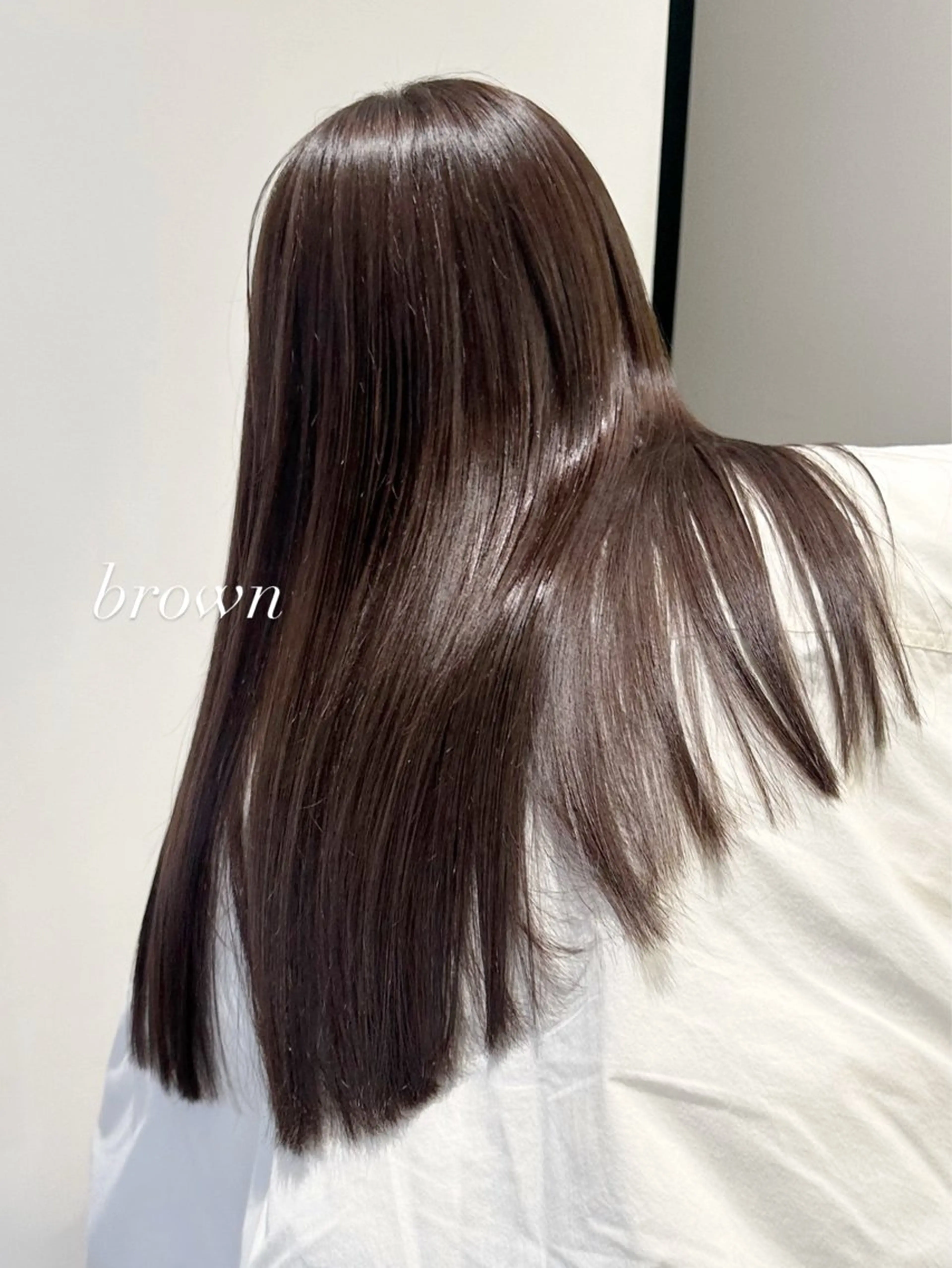 セミロング カラー カット ヘアカラー トリートメント M所属・ハイトーン/透け感 カラー🎀真香のヘアスタイル