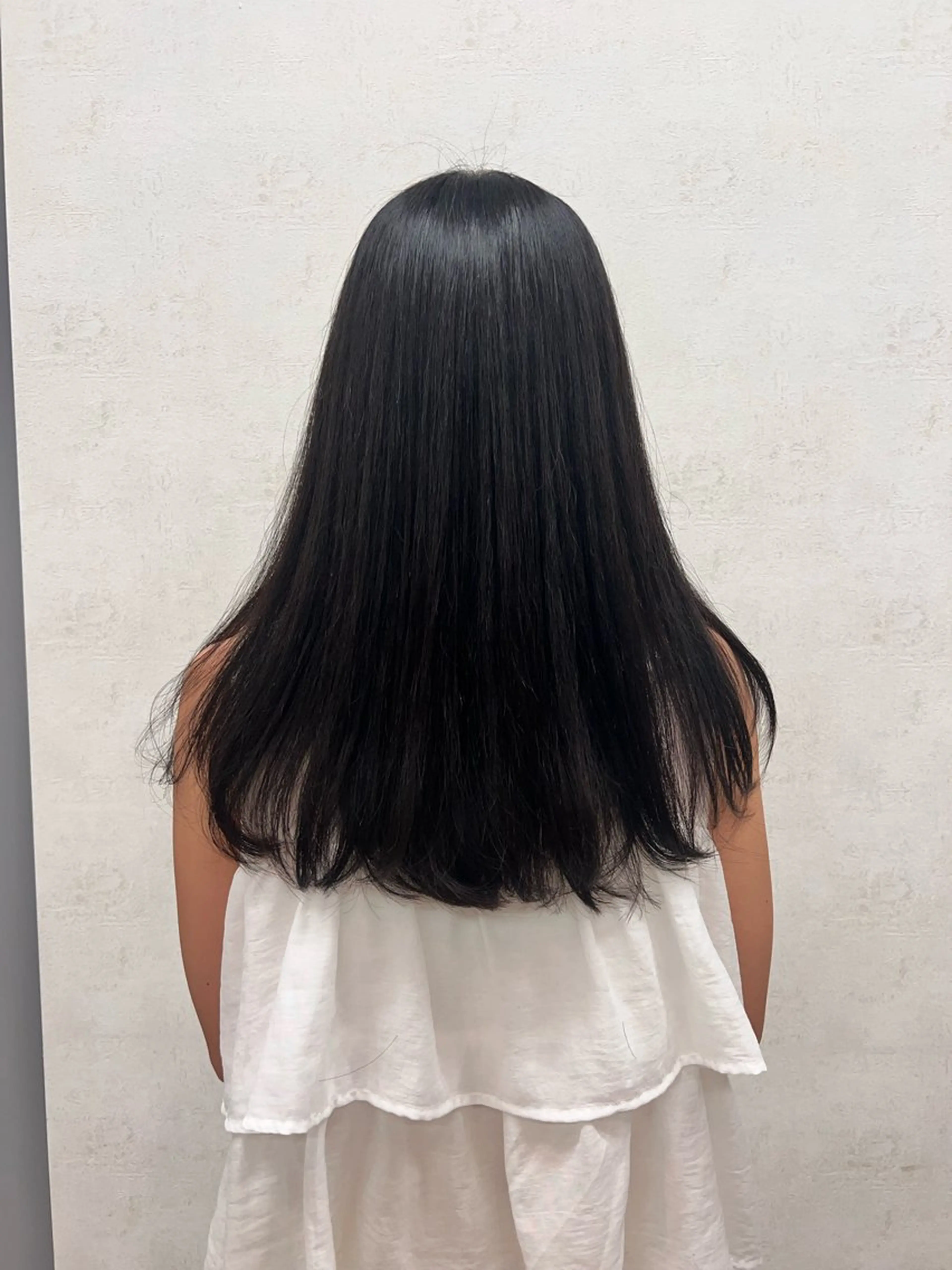 ロング 縮毛矯正 ブリーチカラー 〻髪質改善〻アレンジのヘアスタイル