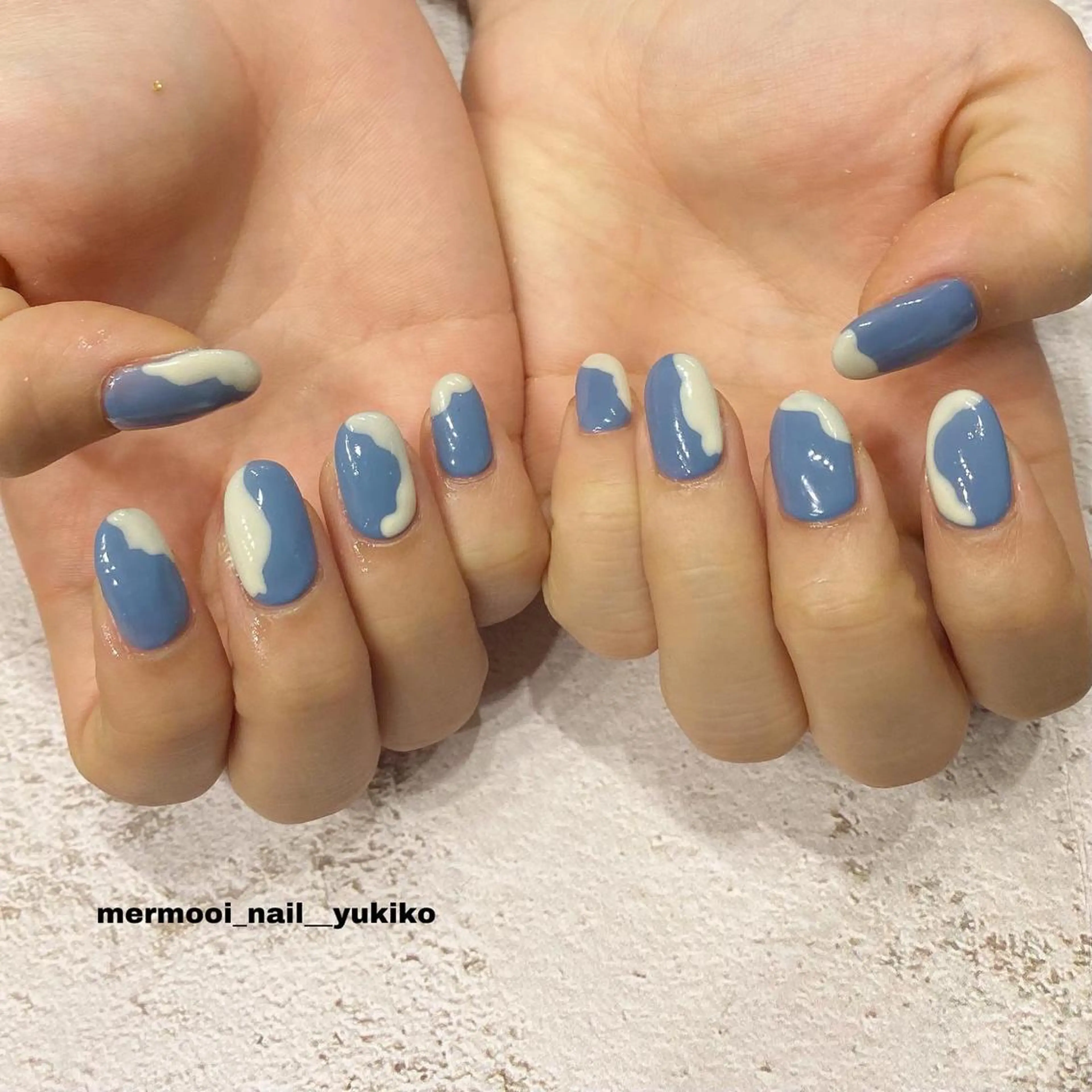 ネイル 韓国ネイル ニュアンスネイル ワンカラーネイル ワンホンネイル ハンドネイル mermooi nailのネイルデザイン