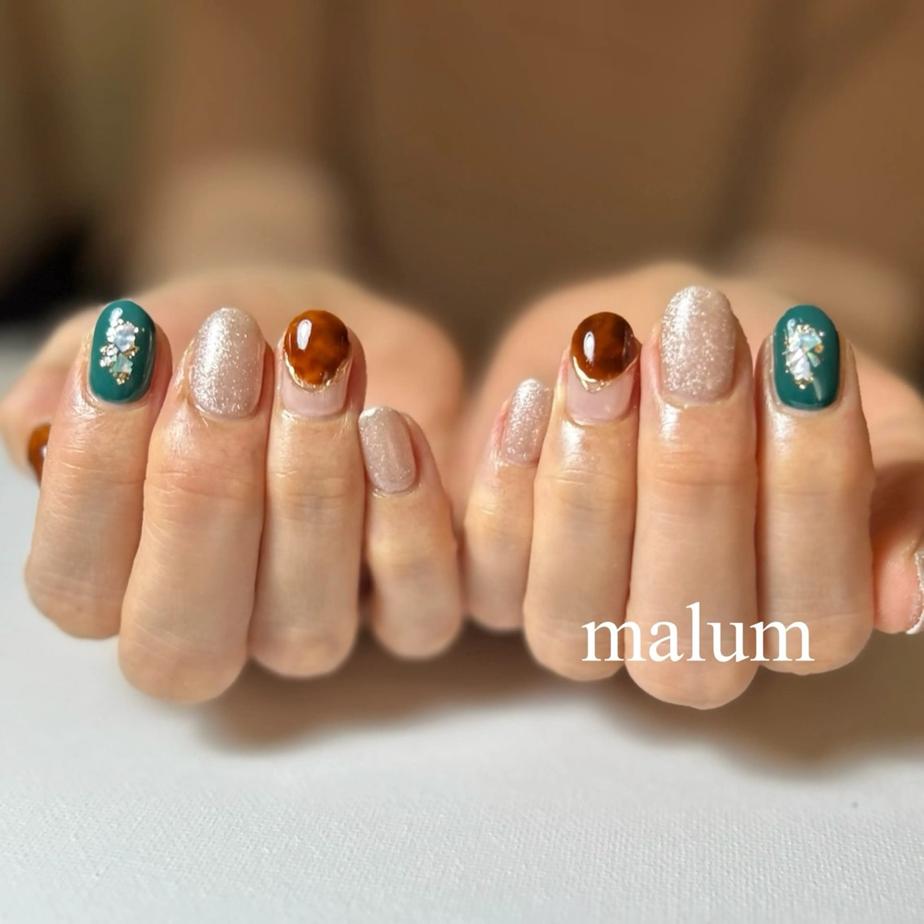 ネイル ハンドネイル malum nailのネイルデザイン