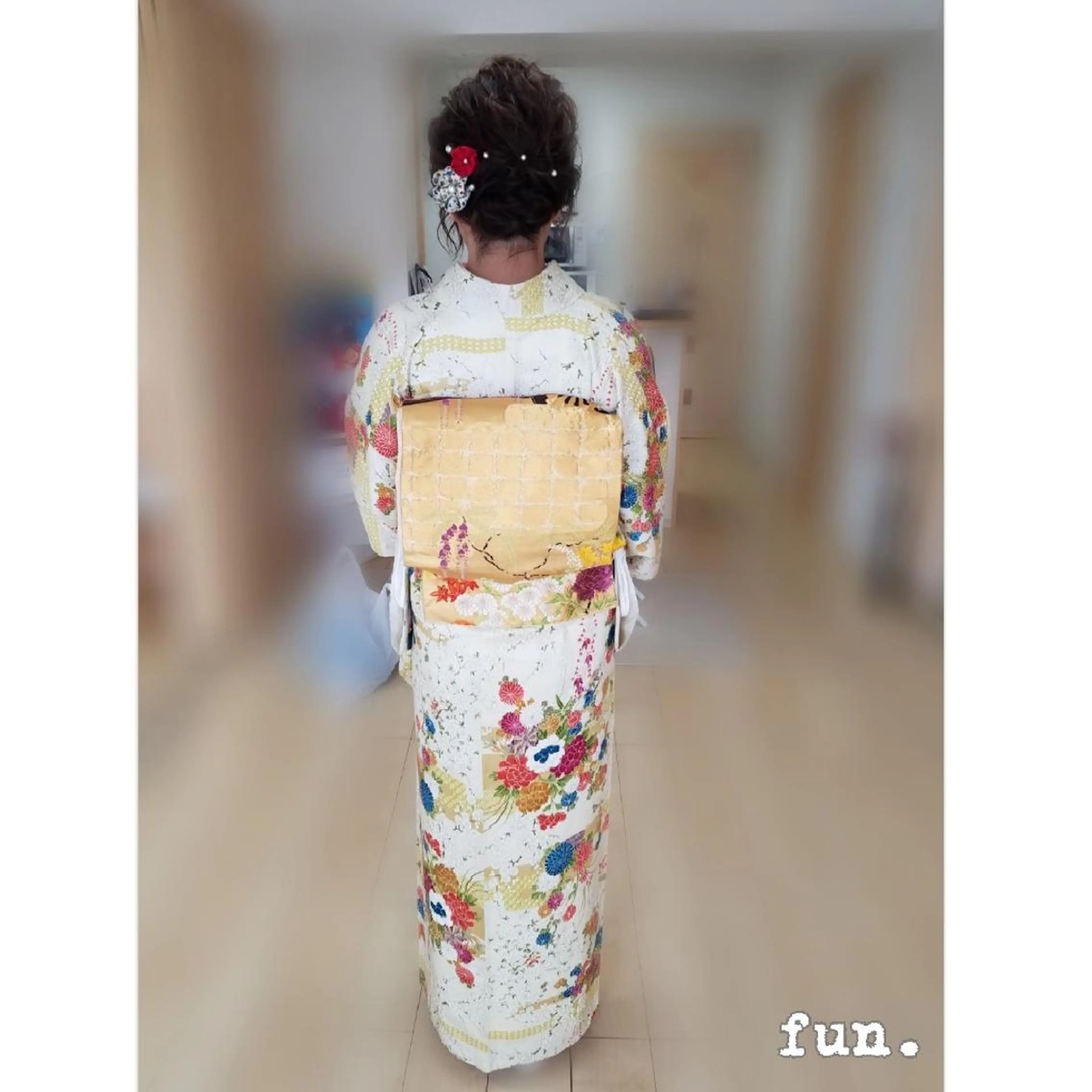 ミディアム ヘアアレンジ 着付け fun./ヘアセット /エクステ/着付のその他イメージ