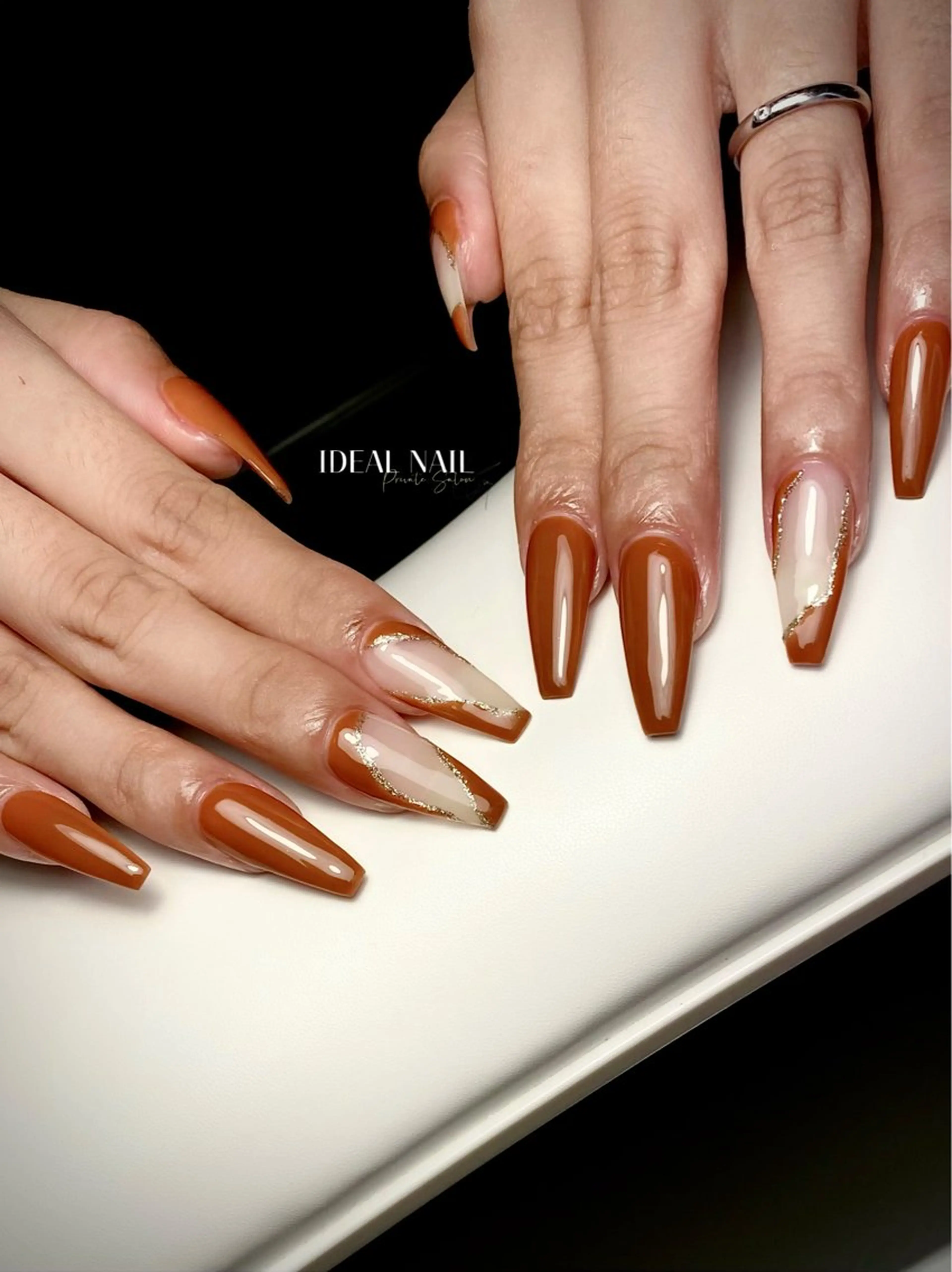 ネイル ハンドネイル IDEAL NAIL Private Nail Salon所属・IDEAL NAIL 【アルコネラ敏美】のネイルデザイン