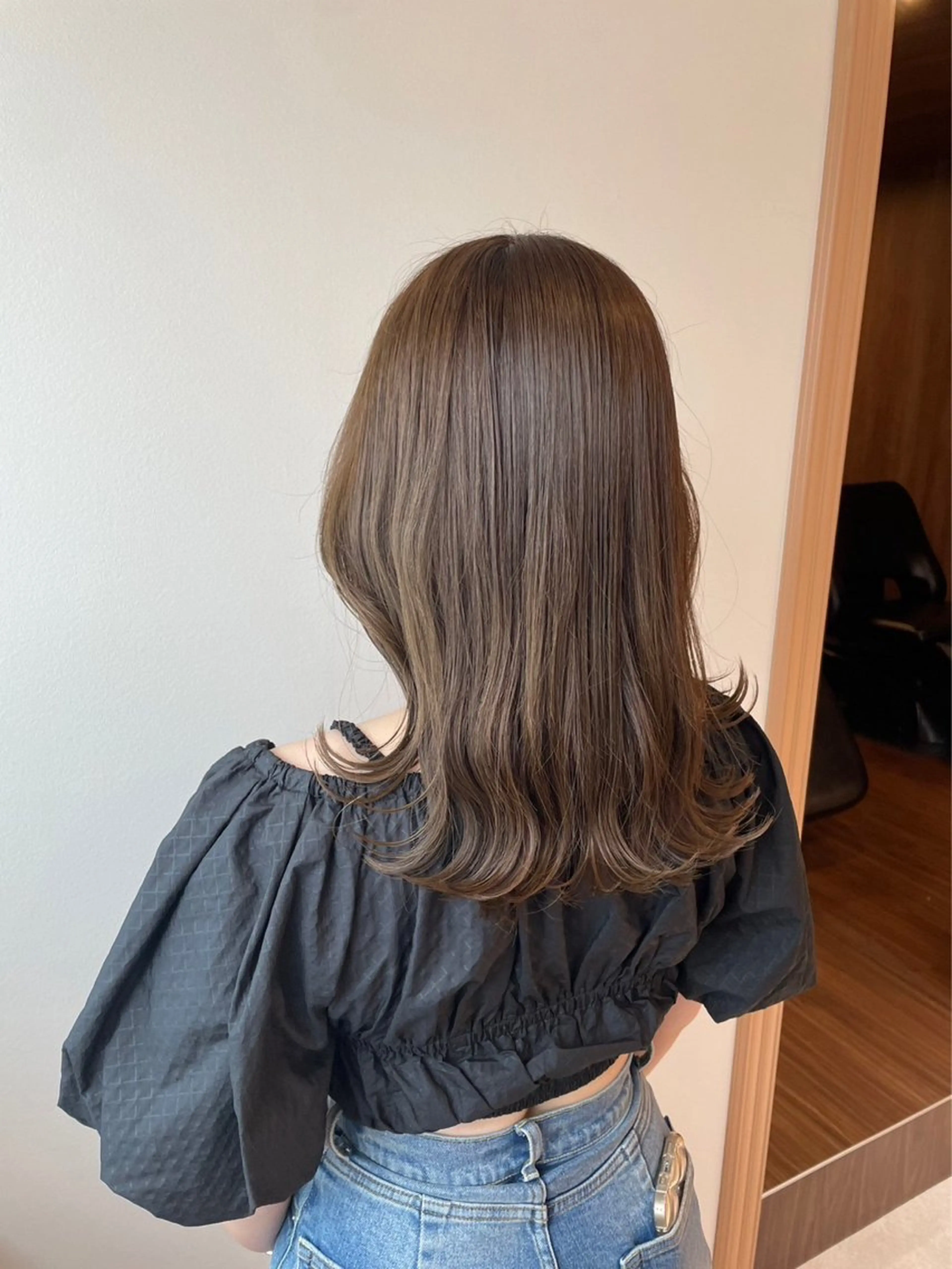 ミディアム カラー Ruchika .のヘアスタイル