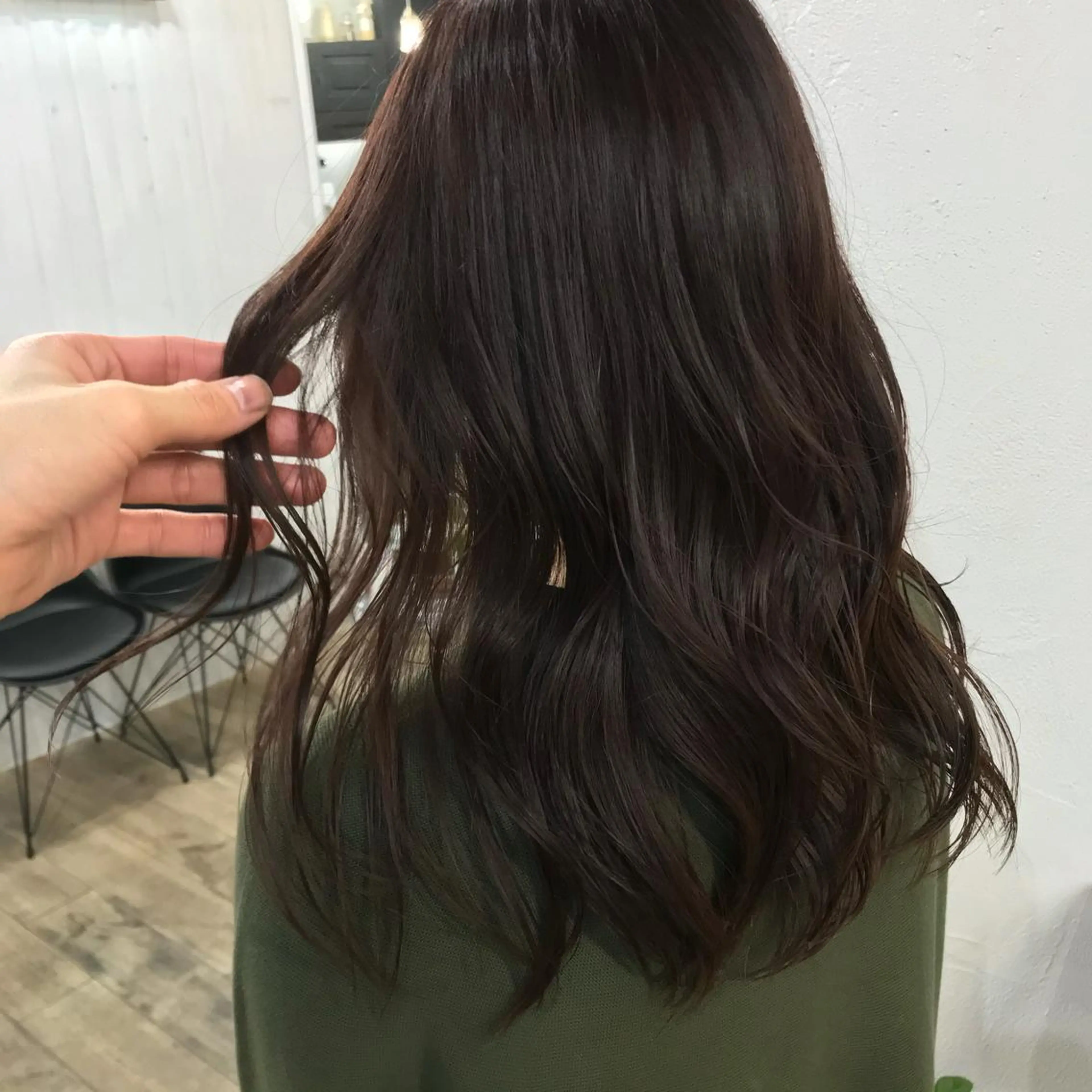 セミロング カラー ブリーチダブルカラー 【koide】のヘアスタイル