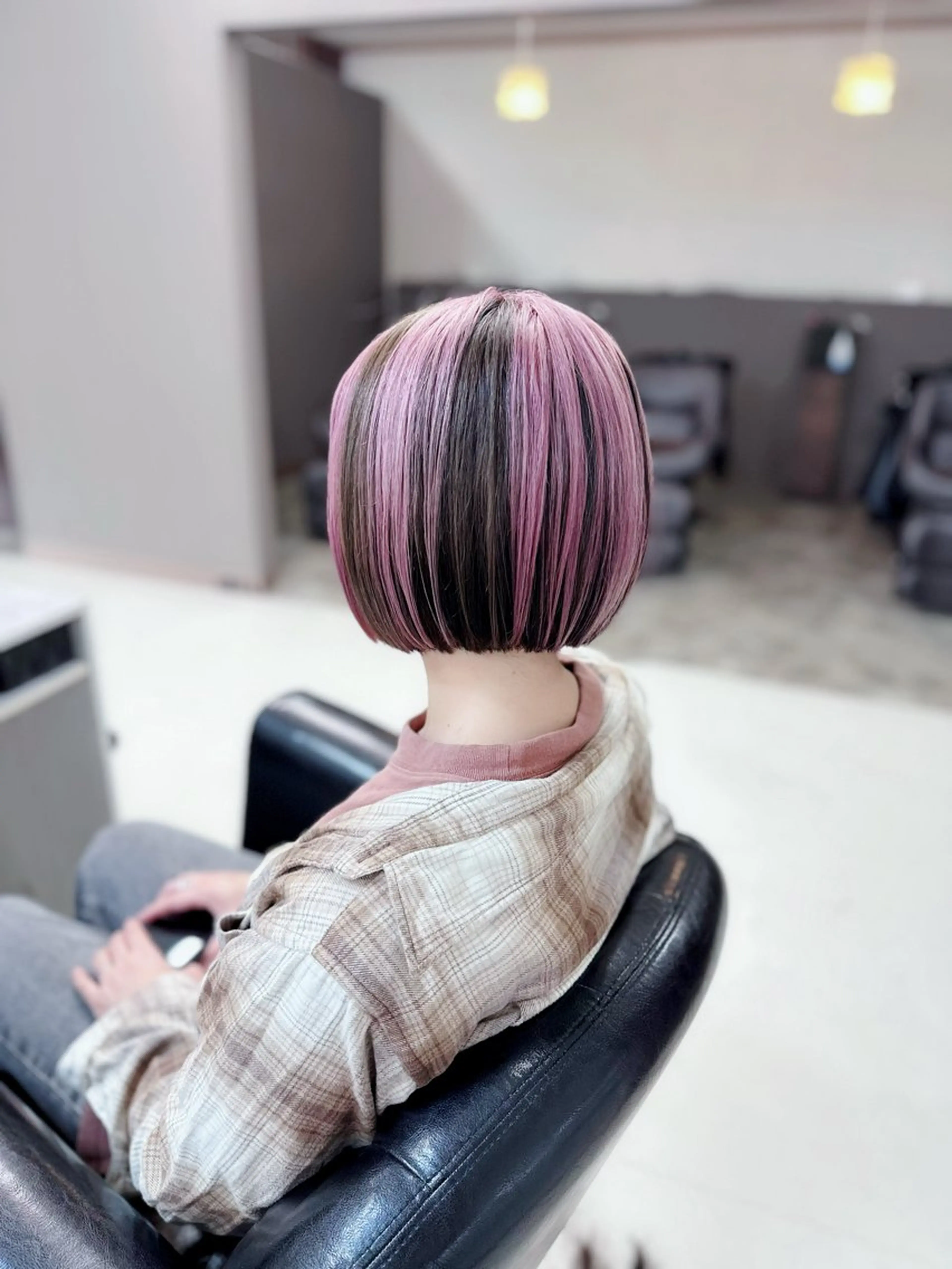 ショート カラー ヘアカラー トリートメント YURI ✨のヘアスタイル