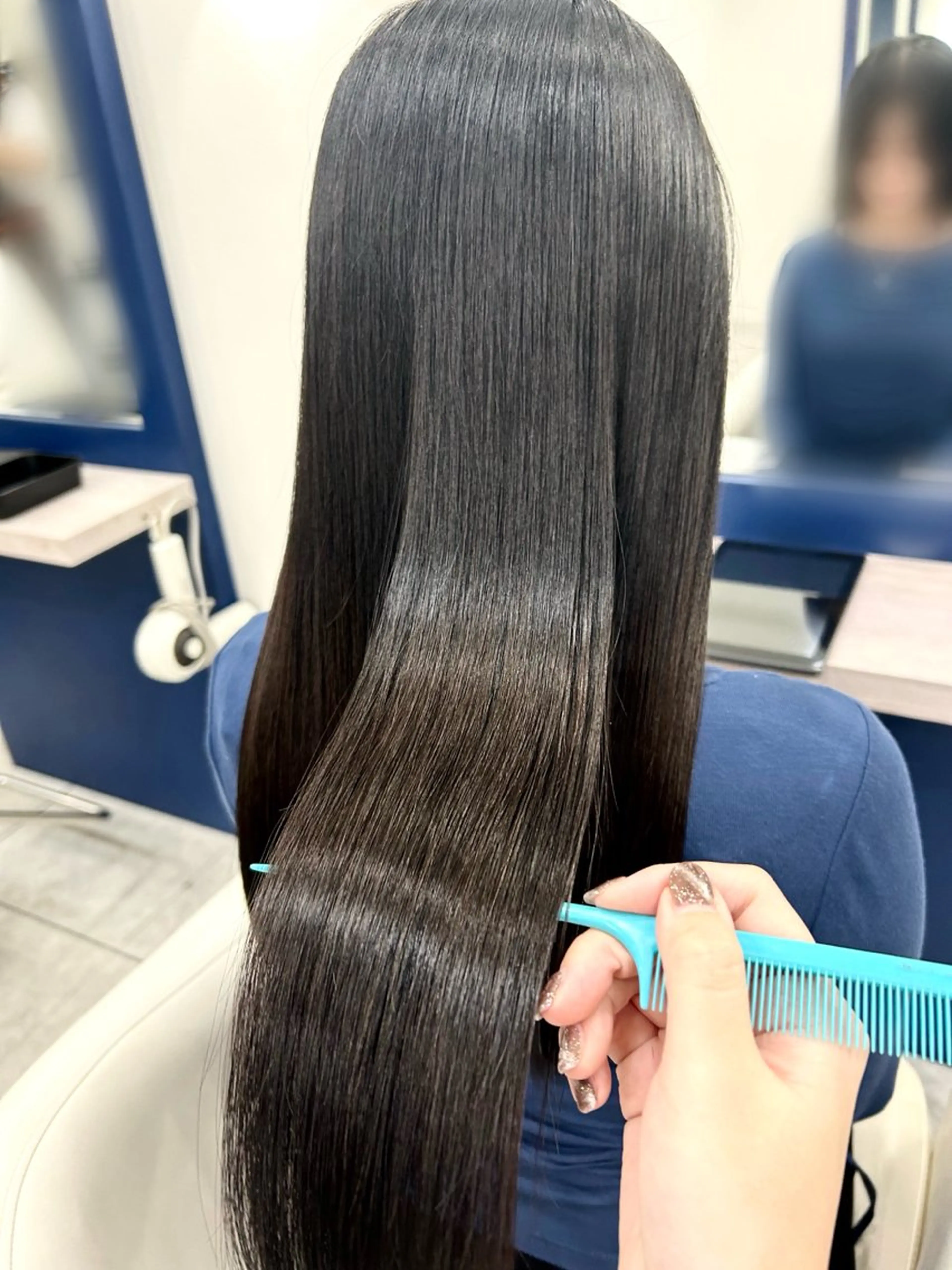 ロング トリートメント 💎inc市川南口店 フクイ　ニイナ💎のヘアスタイル