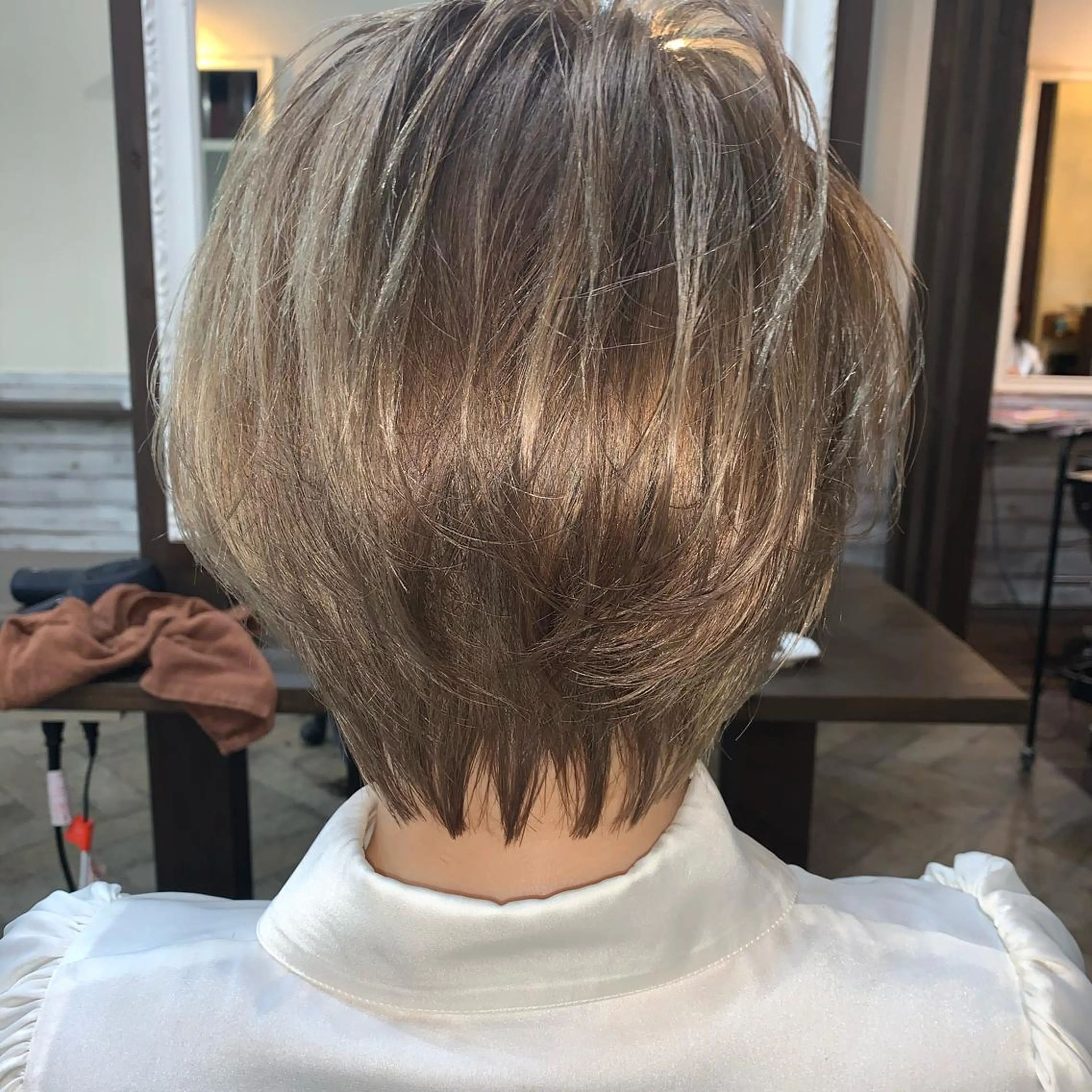 ショート ショートヘア カット トリートメント ヘアセット Men's salon ANSWER所属・メンズサロン ANSWERのヘアスタイル