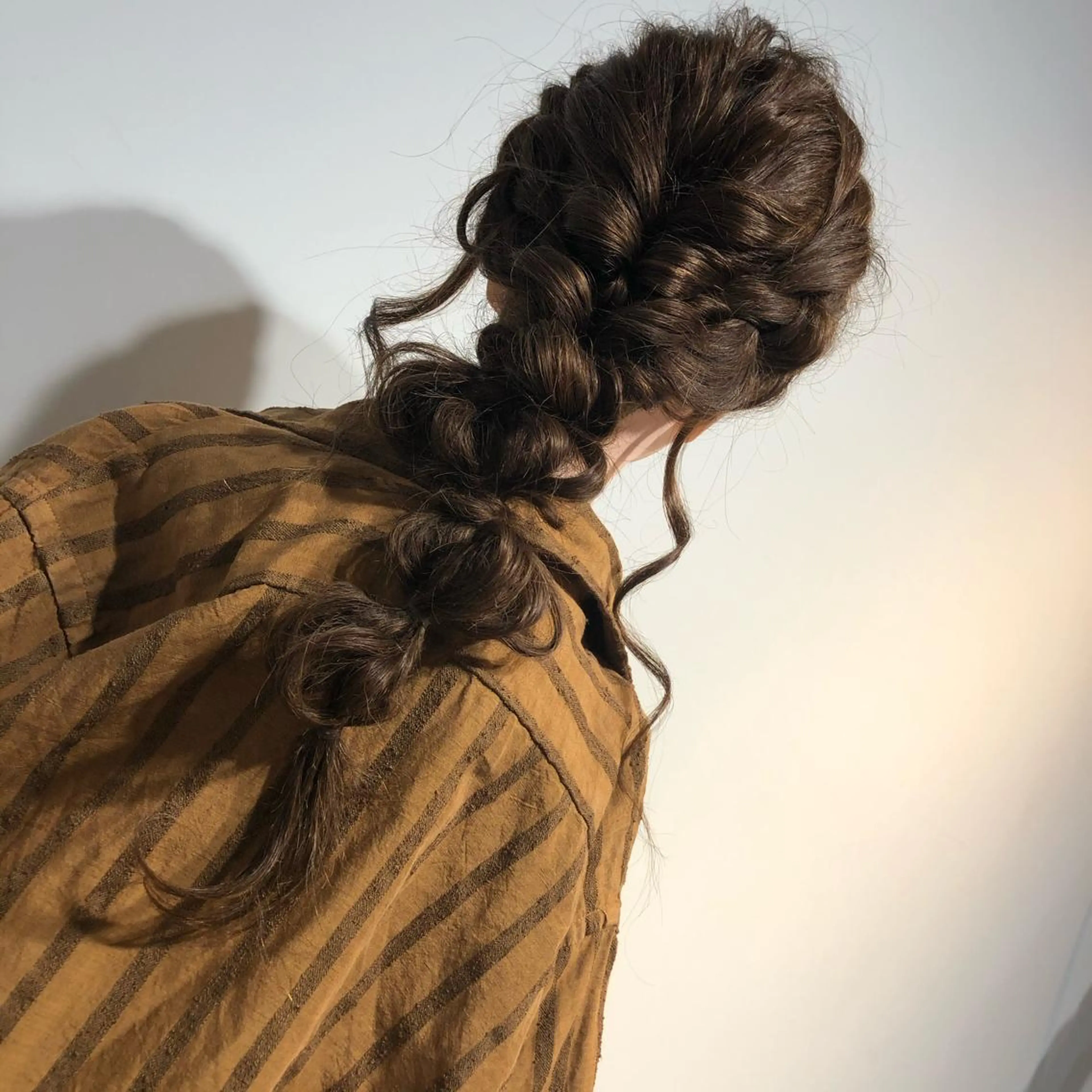 ロング カラー ヘアアレンジ 辻堂メンズ特化 YU-YAのヘアスタイル