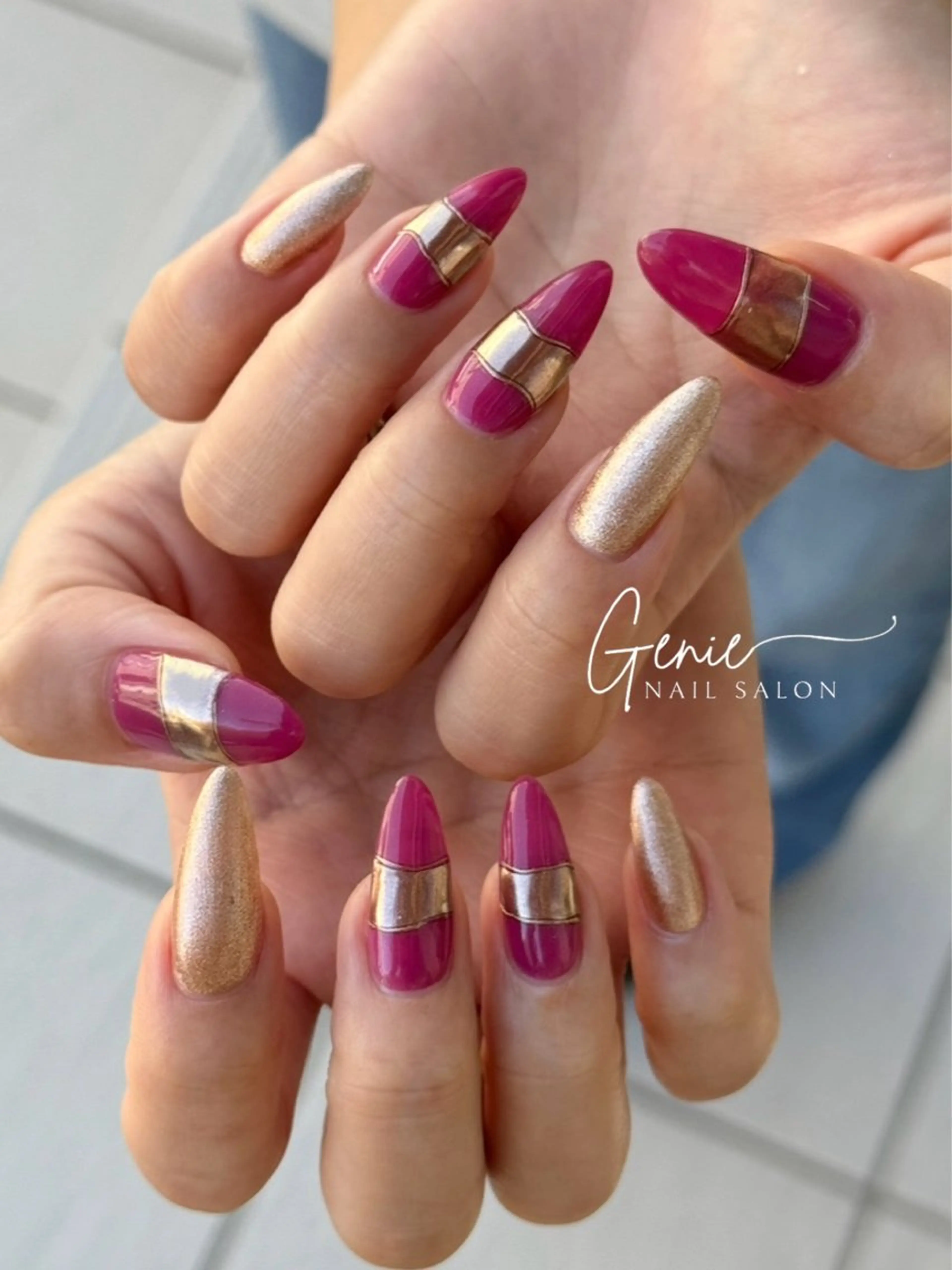 ネイル ニュアンスネイル ハンドネイル Nail salon Genie所属・Nail salon Genieのネイルデザイン